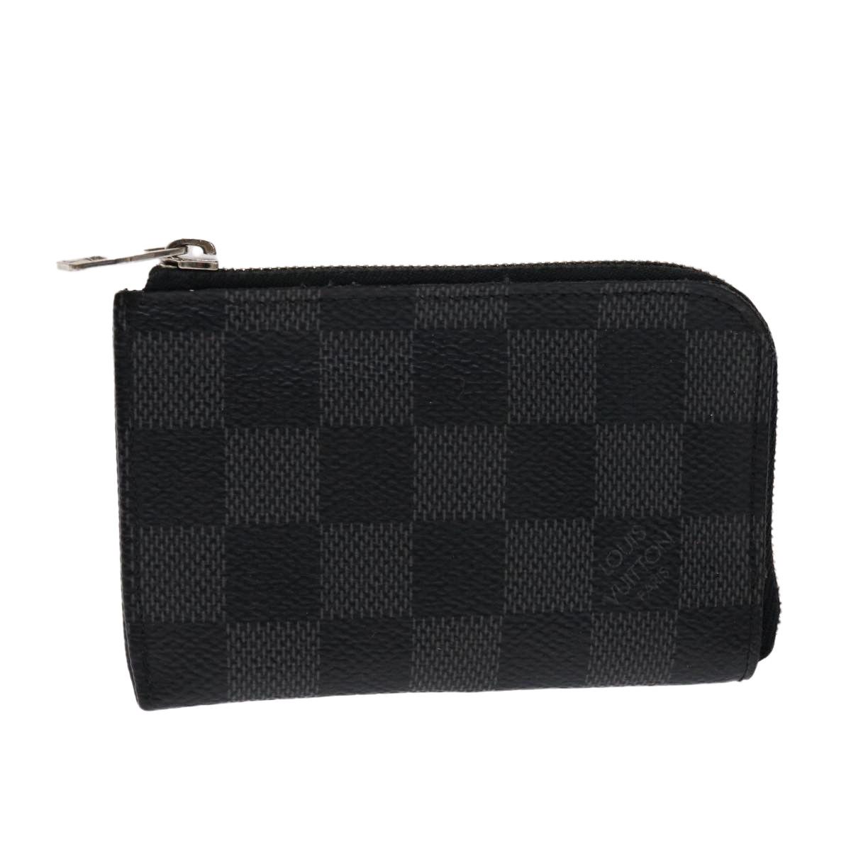 Louis Vuitton Damier Graphite Zippy Coin Purse N63076 Men's Damier Graphite  Coin Purse/coin Case Damier Graphite