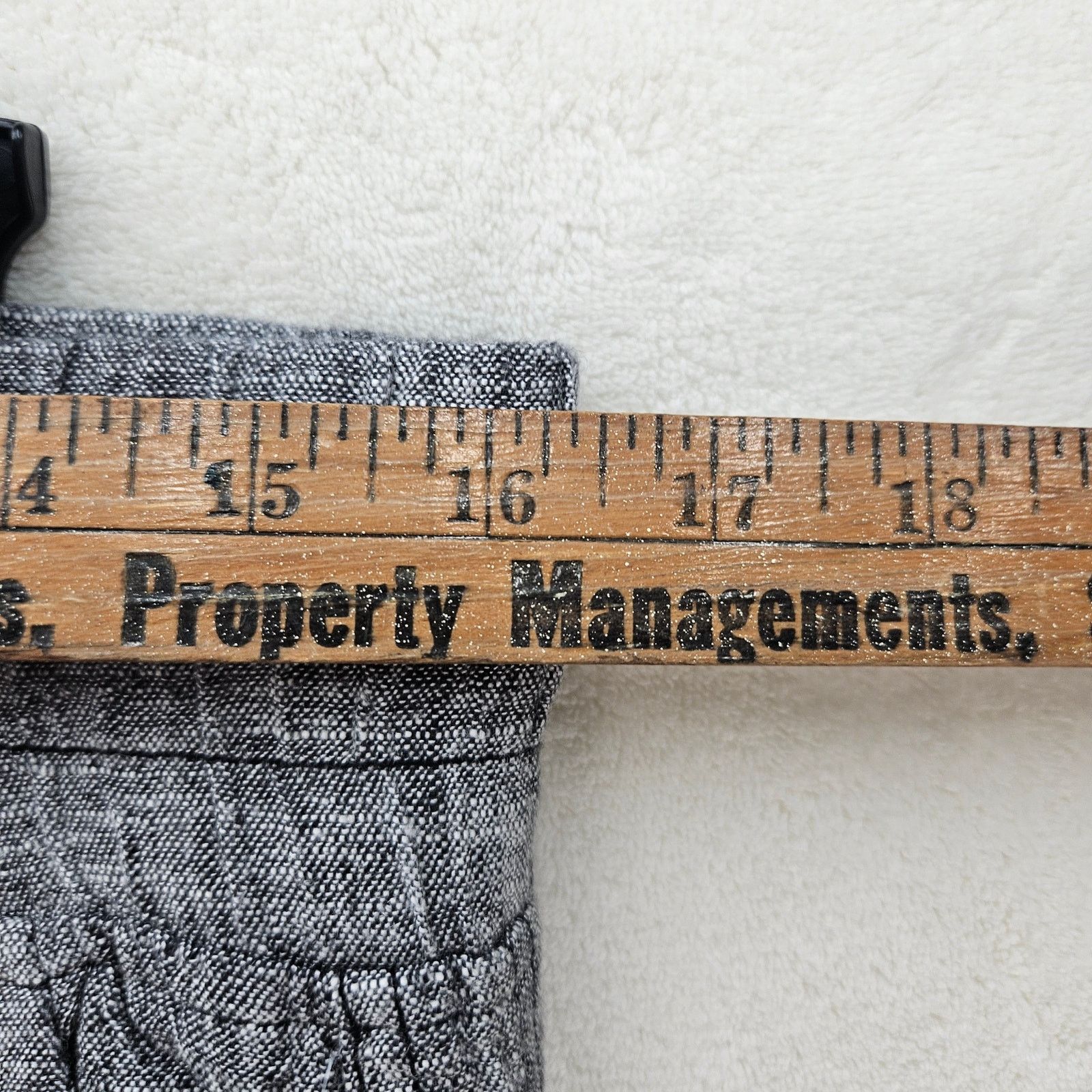 Other BRIGGS WOMEN'S MEDIUM GRAY LINEN PANTS NWT Size 32" / US 10 / IT 46 - 5 Thumbnail