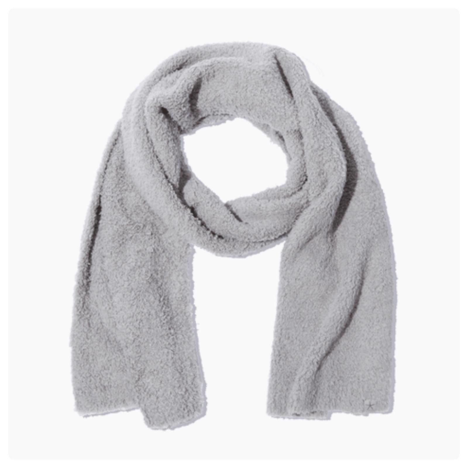 Other NWT Barefoot Dreams CozyChic Gray Solid Winter Scarf Size ONE SIZE - 1 Thumbnail
