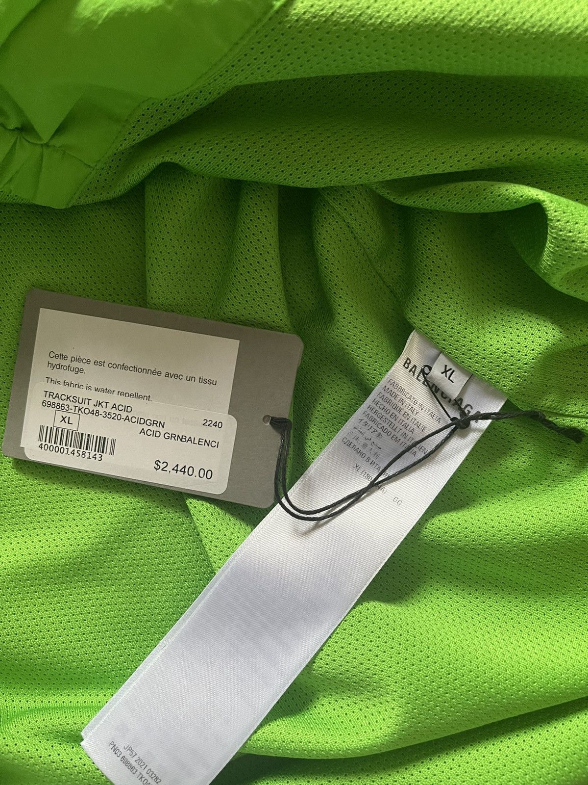 Balenciaga Balenciaga SS22 3B Sports Icon Jacket Size US XL / EU 56 / 4 - 4 Thumbnail