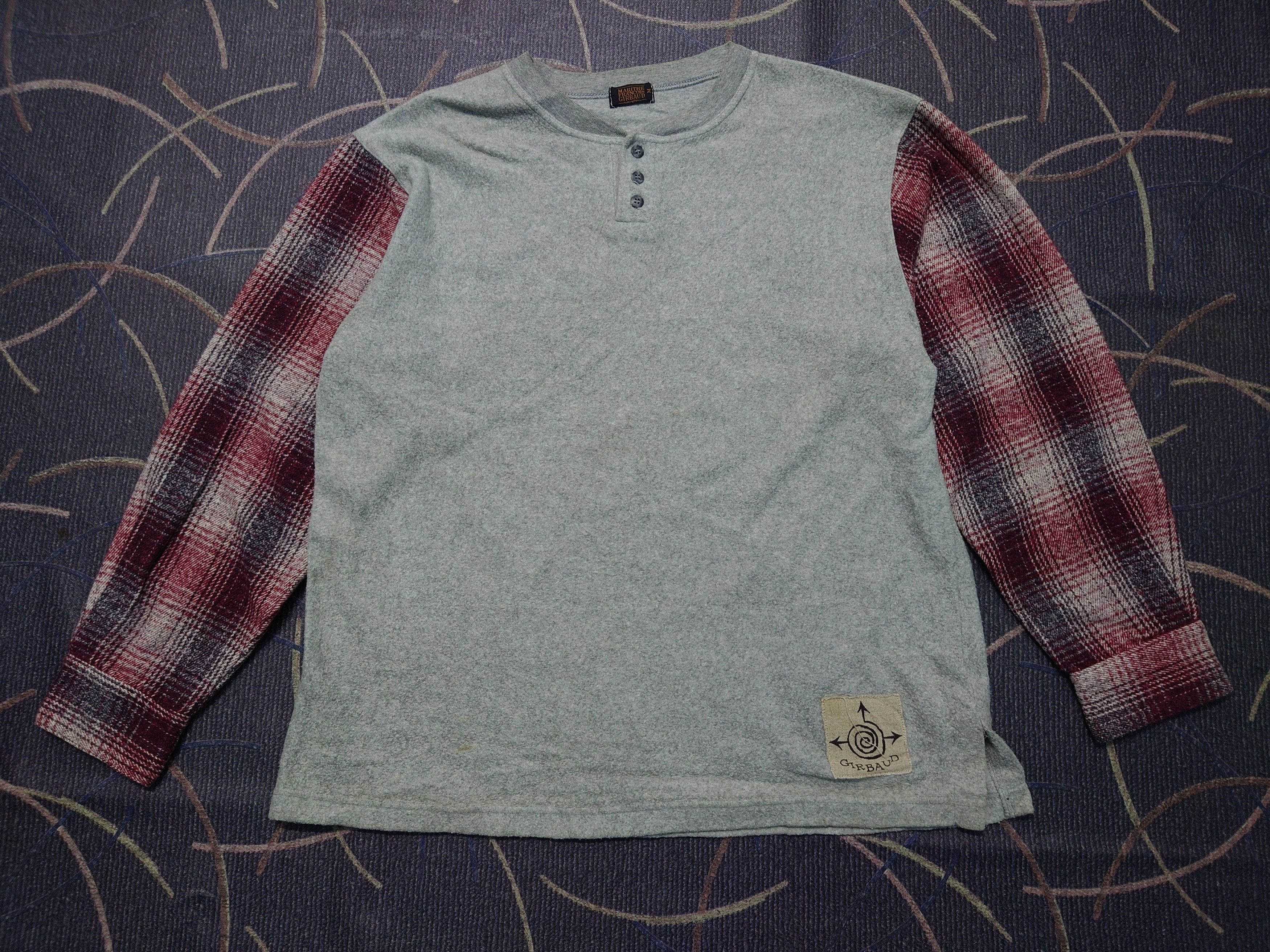 Marithe + Francois Girbaud Marithe Francois Girbaud Henley Shirt Size M / US 6-8 / IT 42-44 - 1 Thumbnail