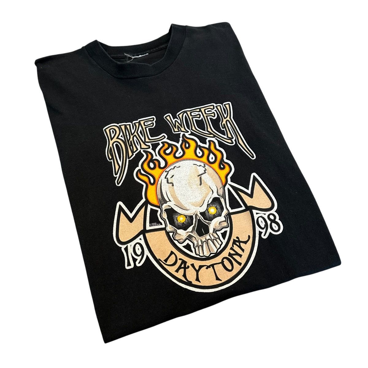 Harley Davidson × Vintage Vintage 1998 Daytona Bike week skulls Shirt size Large Size US L / EU 52-54 / 3 - 1 Thumbnail