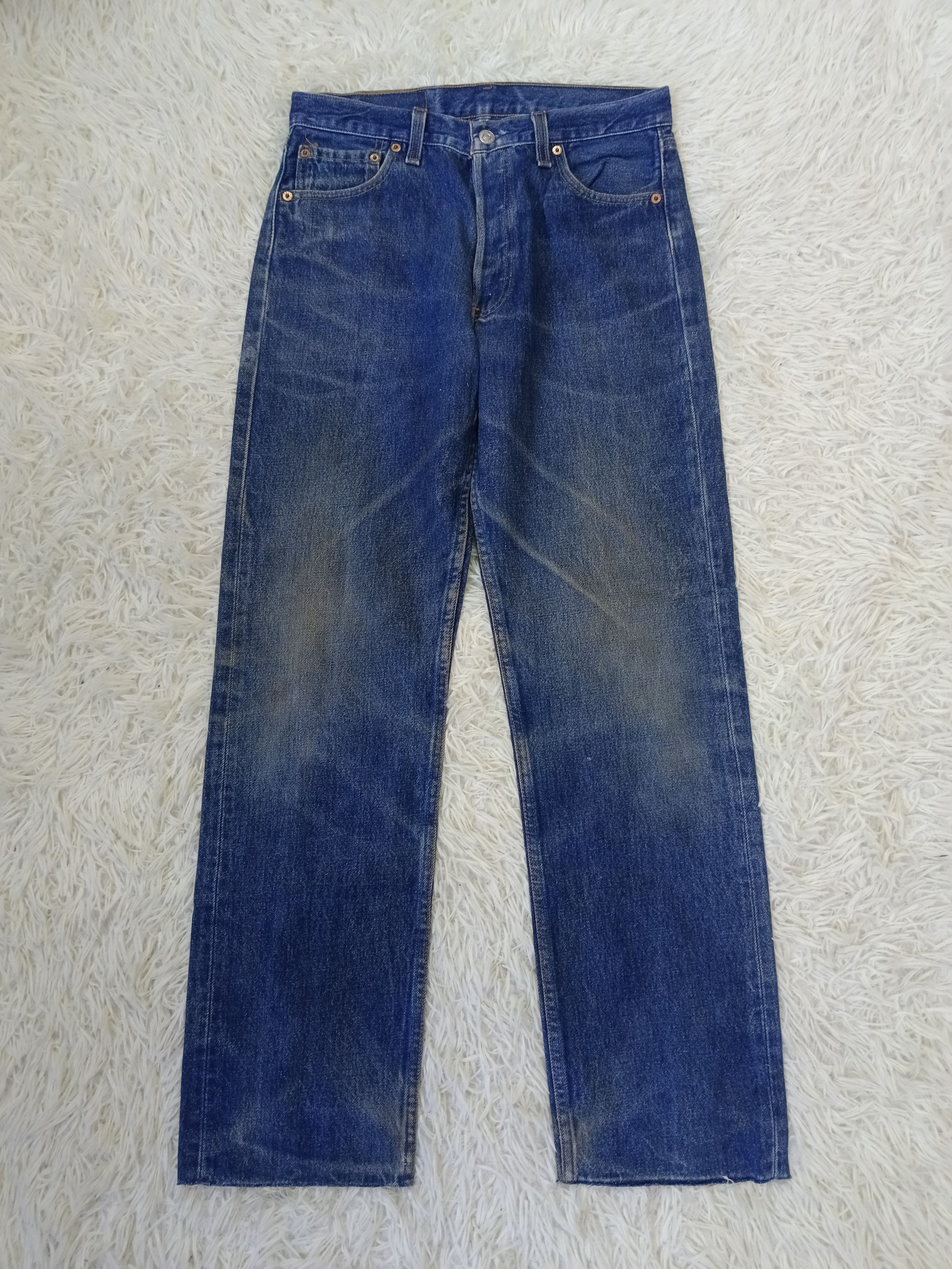 Levi's Vintage Clothing VINTAGE 90s LEVIS 501 DENIM PANTS Size US 29 - 1 Thumbnail