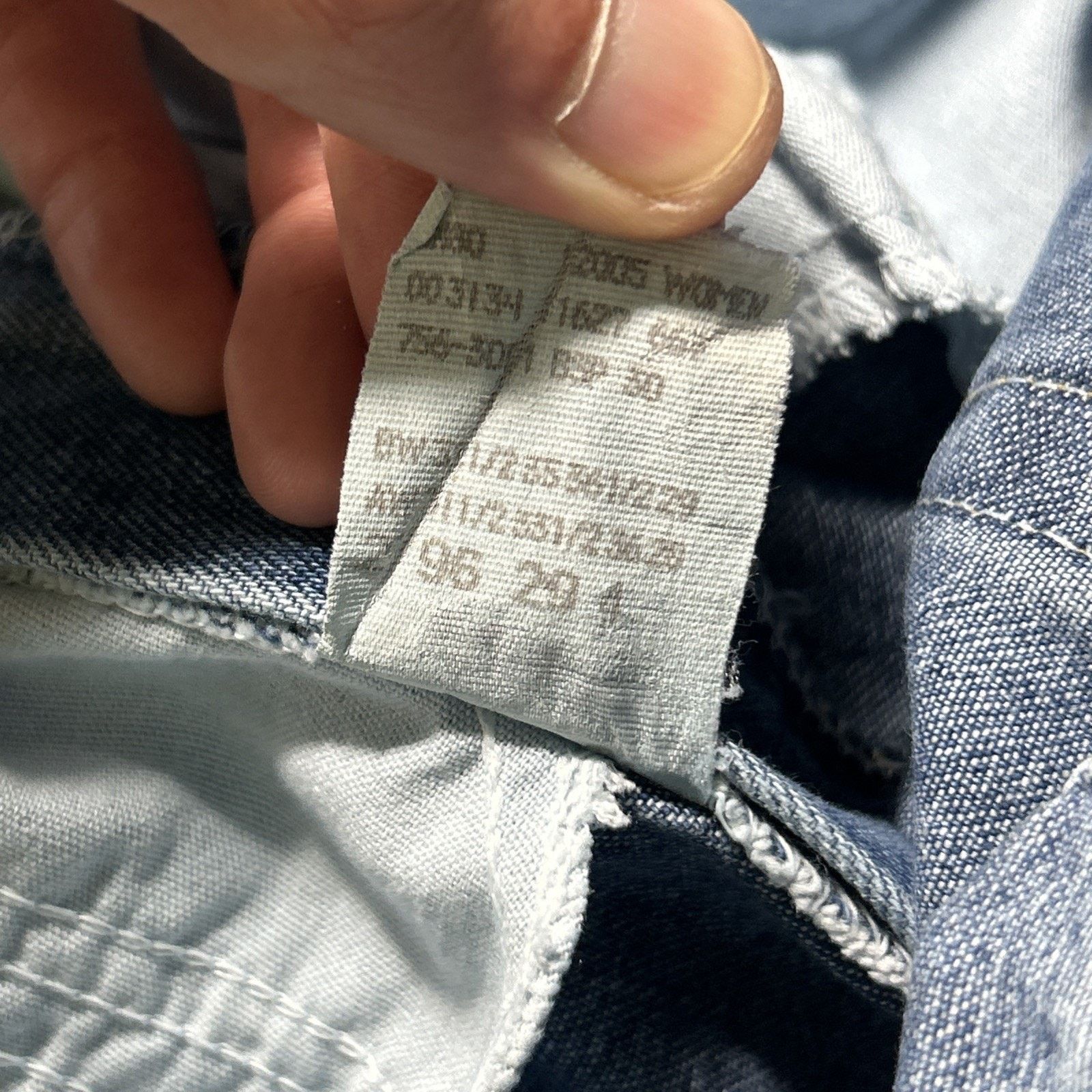 L.L. Bean LL Bean Relaxed Straight Jeans Women 16 34x27 Hamilton Loose Size 38" / US 16 / IT 52 - 5 Thumbnail