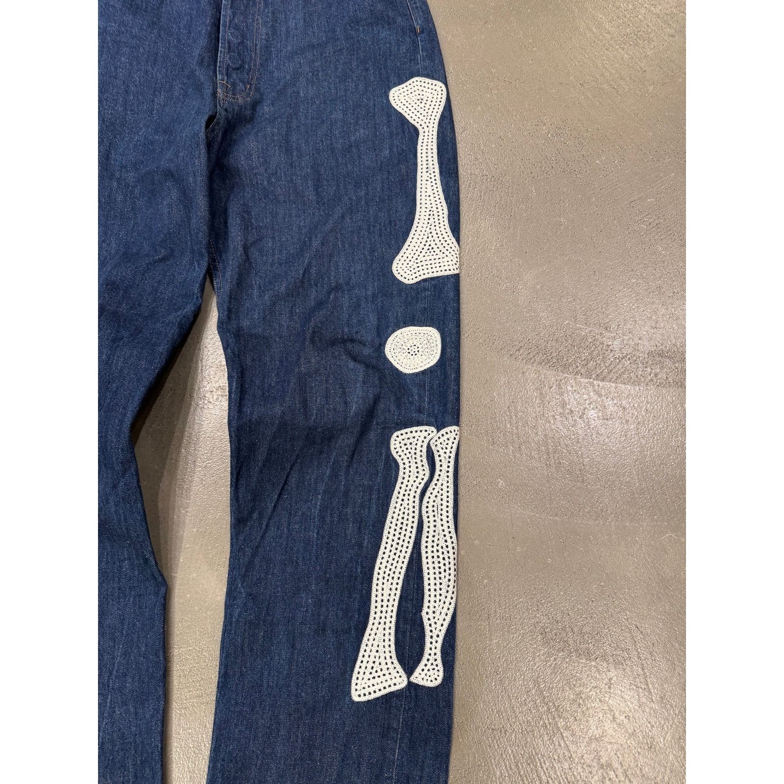 Kapital 2000s Kapital bones jeans Size 26" / US 2 / IT 38 - 3 Thumbnail