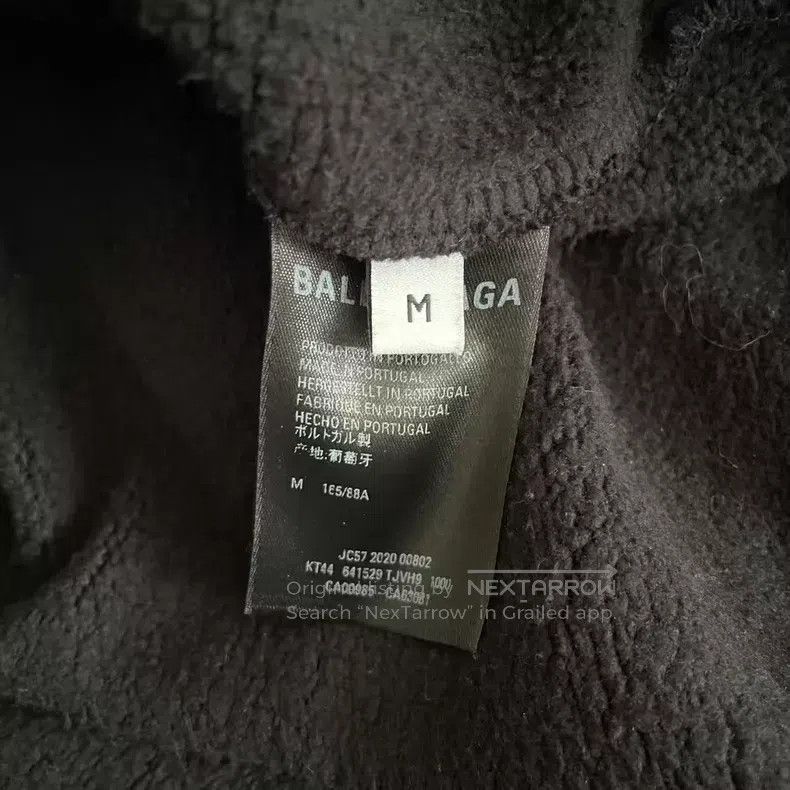 Balenciaga Balenciaga Castle Print Destroyed Hooded Sweatshirt Size US M / EU 48-50 / 2 - 4 Thumbnail