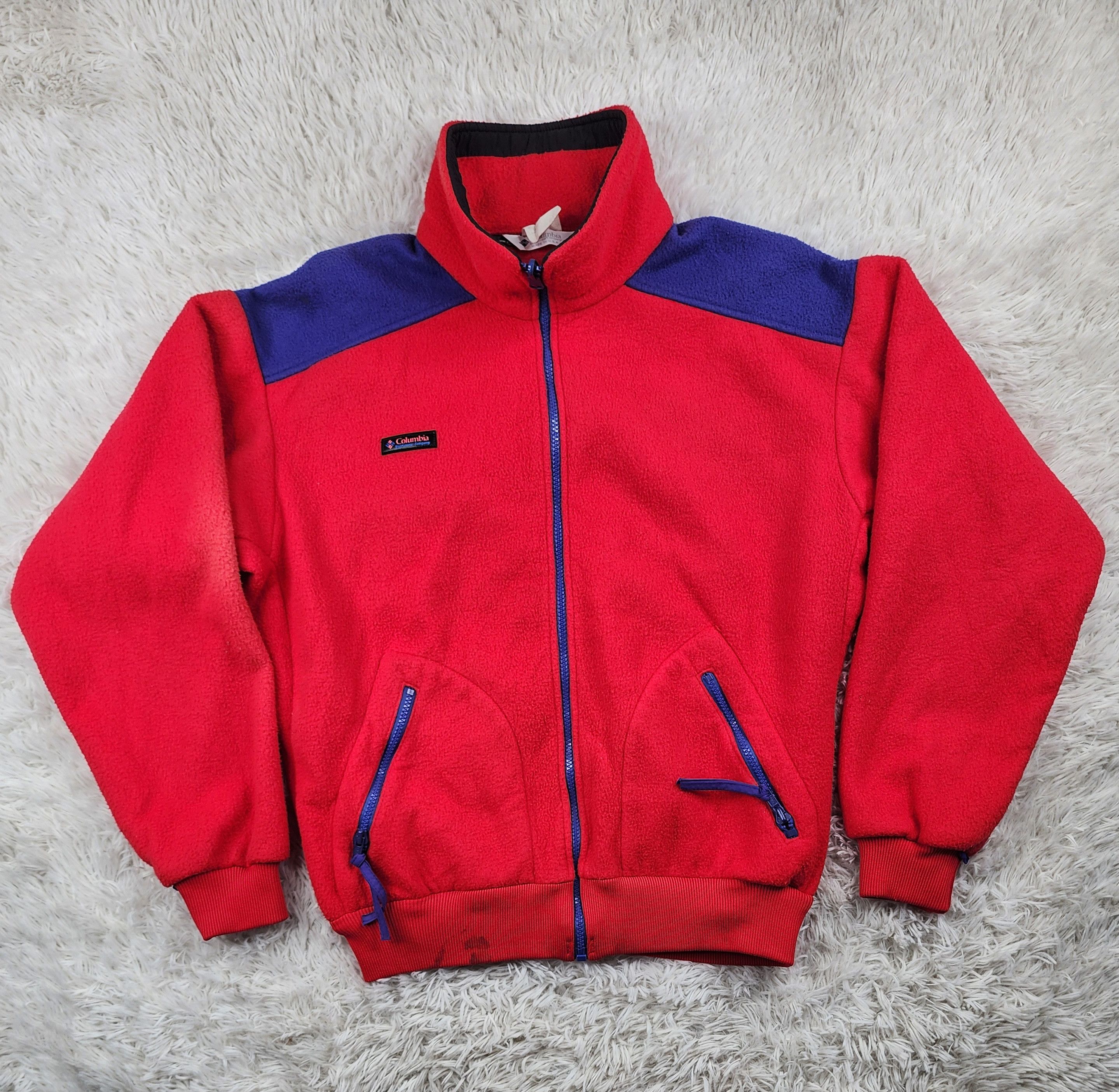 Vintage Columbia sportwear full zip fleece jacket