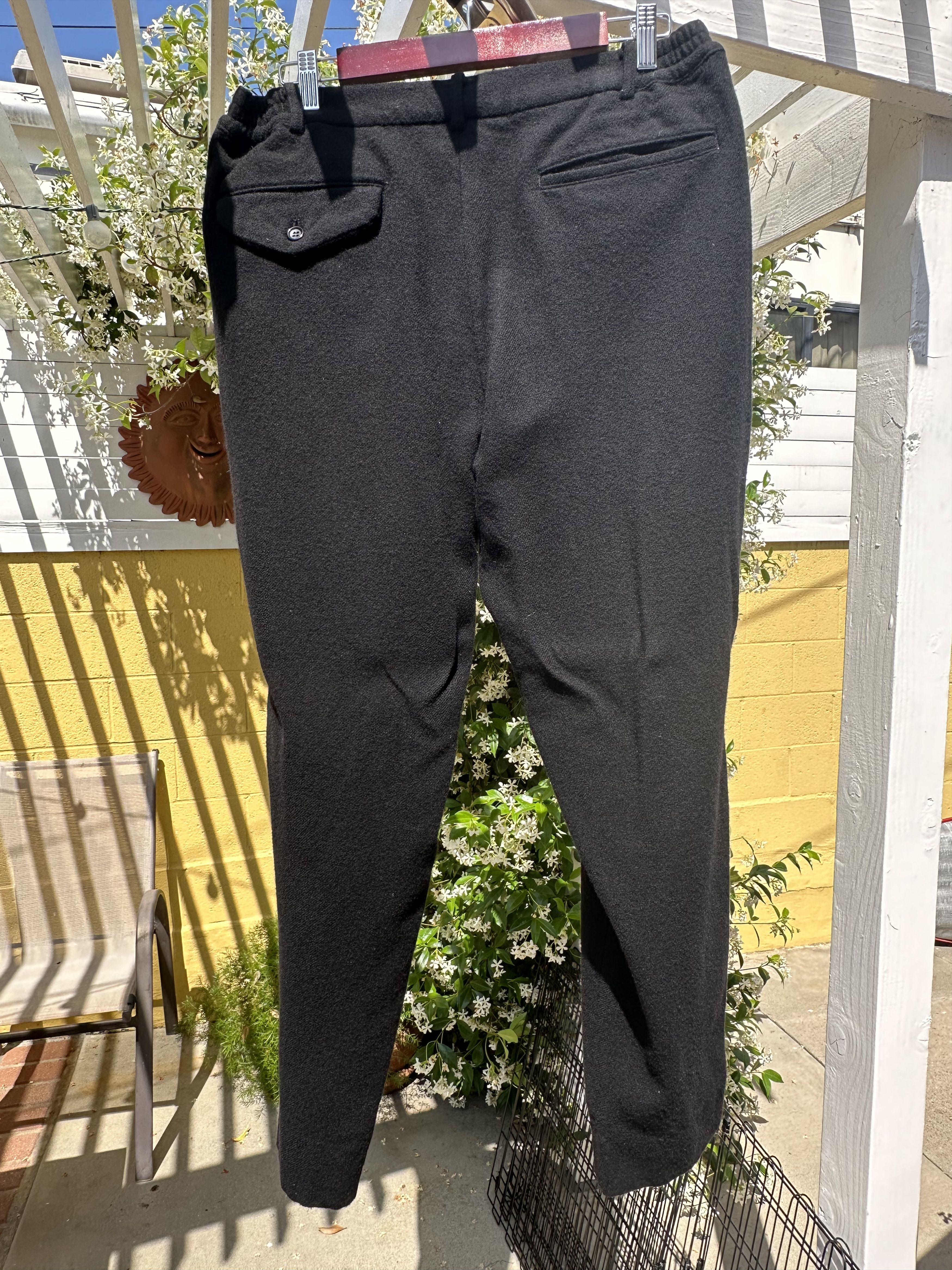 Comme des Garcons Homme Deux Comme Des Garcons Homme Duex Shrined Wool Trousers Size US 33 - 2 Thumbnail