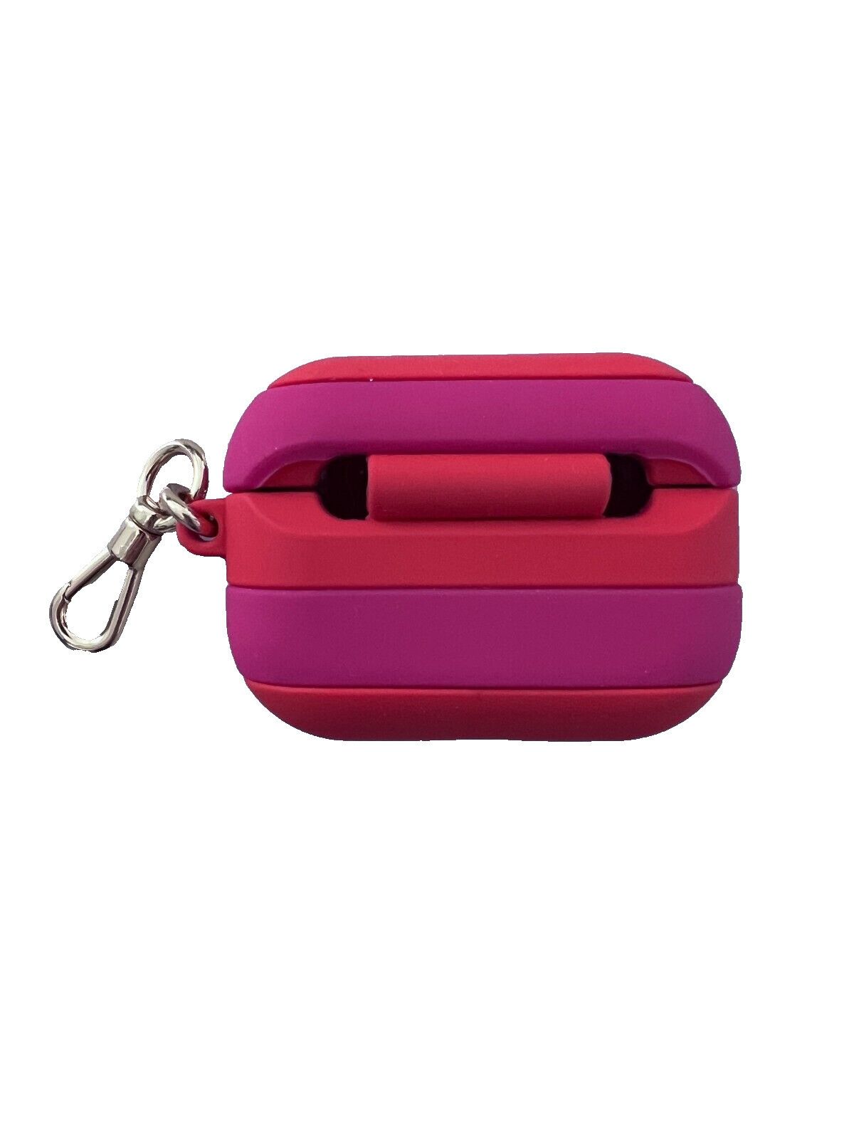 Kate Spade Kate Spade Seaside Striped Silicone Airpods Case Salmon Pink Size ONE SIZE - 5 Thumbnail