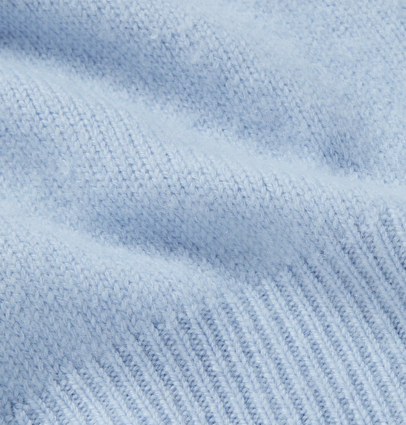 Tom Ford o1loc1c0324 TFK100 V-Neck Sweater in Light Blue Size US M / EU 48-50 / 2 - 3 Thumbnail