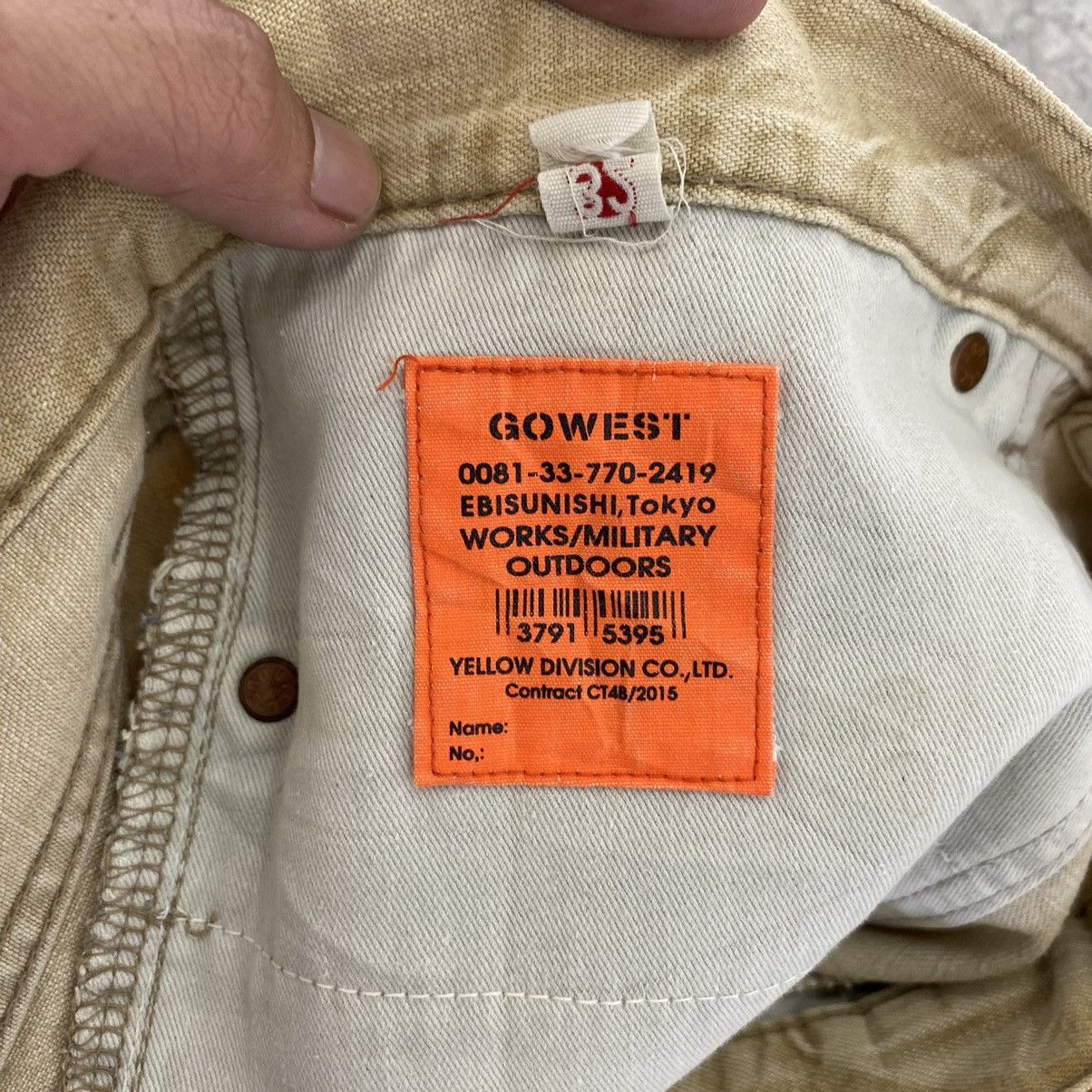 Sugar Cane Gowest Ebisunishi Japan Works/Military Splatter Denim Jeans Size US 34 / EU 50 - 23 Thumbnail