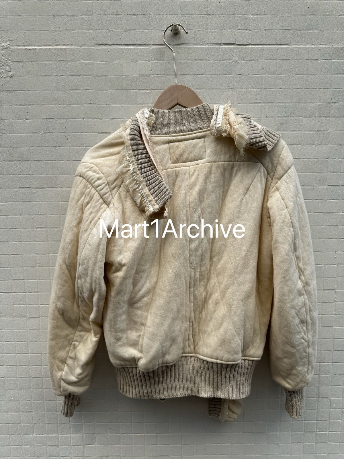 Undercover Undercover 06AW “Guru Guru” lace fringe bomber Size US L / EU 52-54 / 3 - 3 Thumbnail