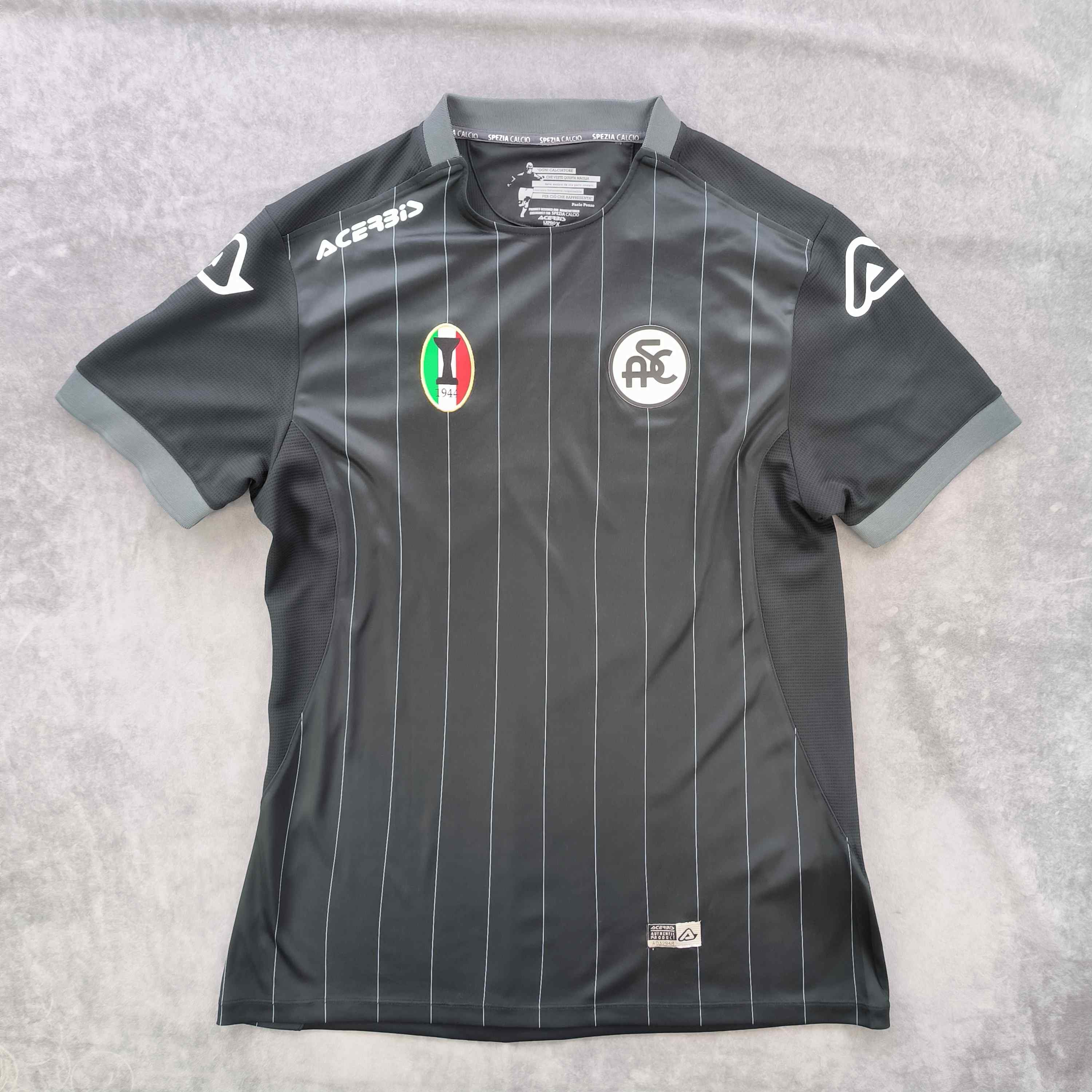 Spezia 2019-20 Acerbis away football jersey shirt size XL
