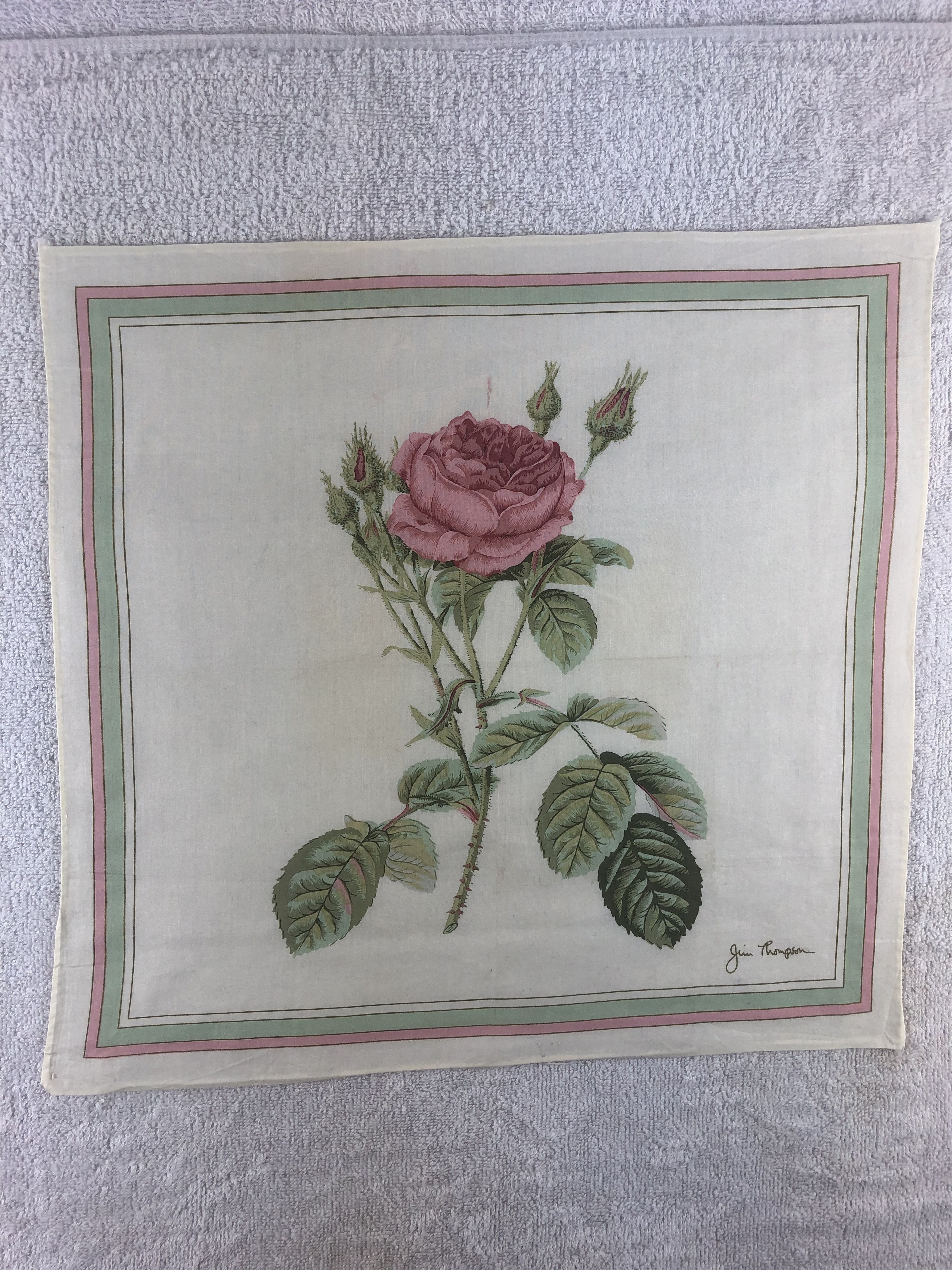 Jim Thompson × Vintage Jim Thompson Handkerchief / Bandana / Neckerchief Size ONE SIZE - 3 Thumbnail