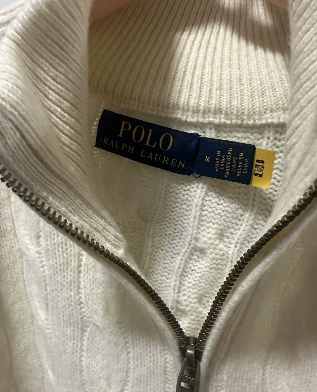 Polo Ralph Lauren Ralph Lauren Cable-Knit Wool-Cashmere Jumper Size US M / EU 48-50 / 2 - 5 Thumbnail