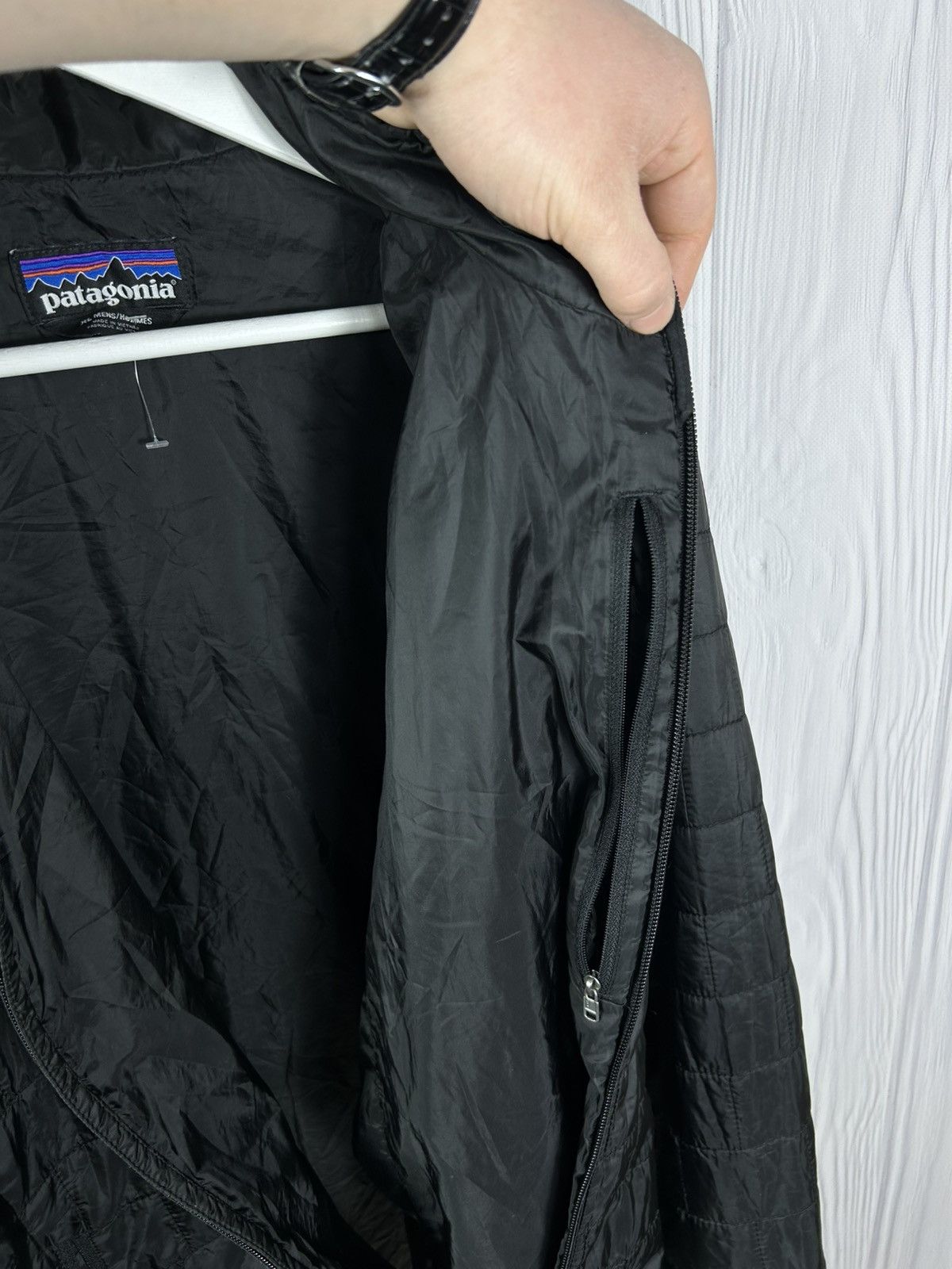 Patagonia Patagonia Nano Puff Light Zip Jacket Size XL Black Size US XL / EU 56 / 4 - 7 Thumbnail