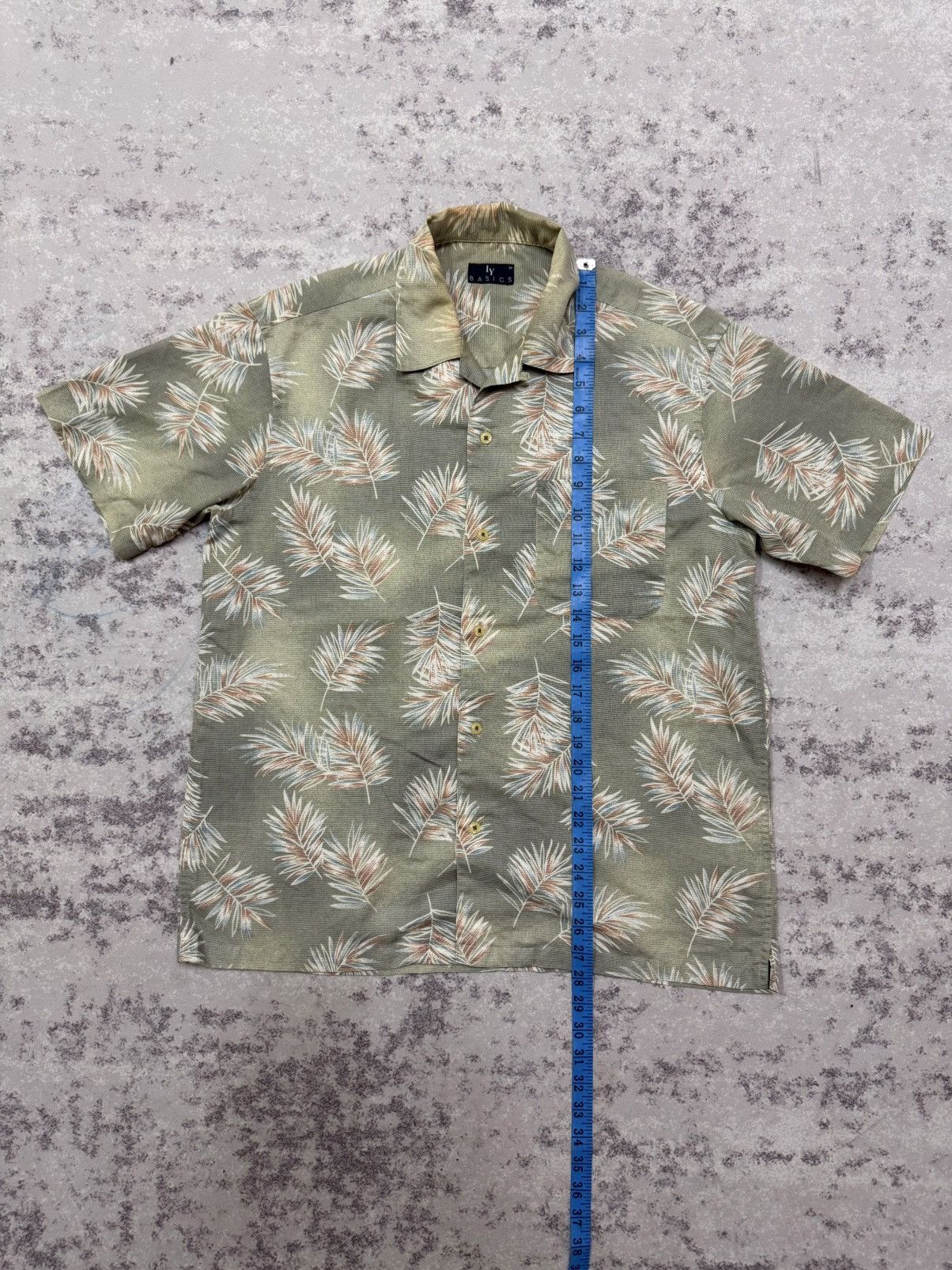 Japanese Brand VINTAGE IY BASICS FLORA DESIGN HAWAII BUTTON UP SHIRT Size US M / EU 48-50 / 2 - 13 Thumbnail