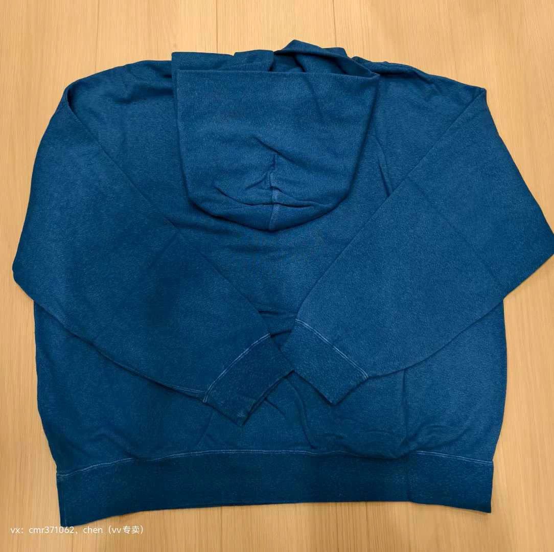 Visvim VISVIM 21 ICT AMPLUS INDIGO 3 OVERDYED P.O Hoodie Size US L / EU 52-54 / 3 - 6 Thumbnail