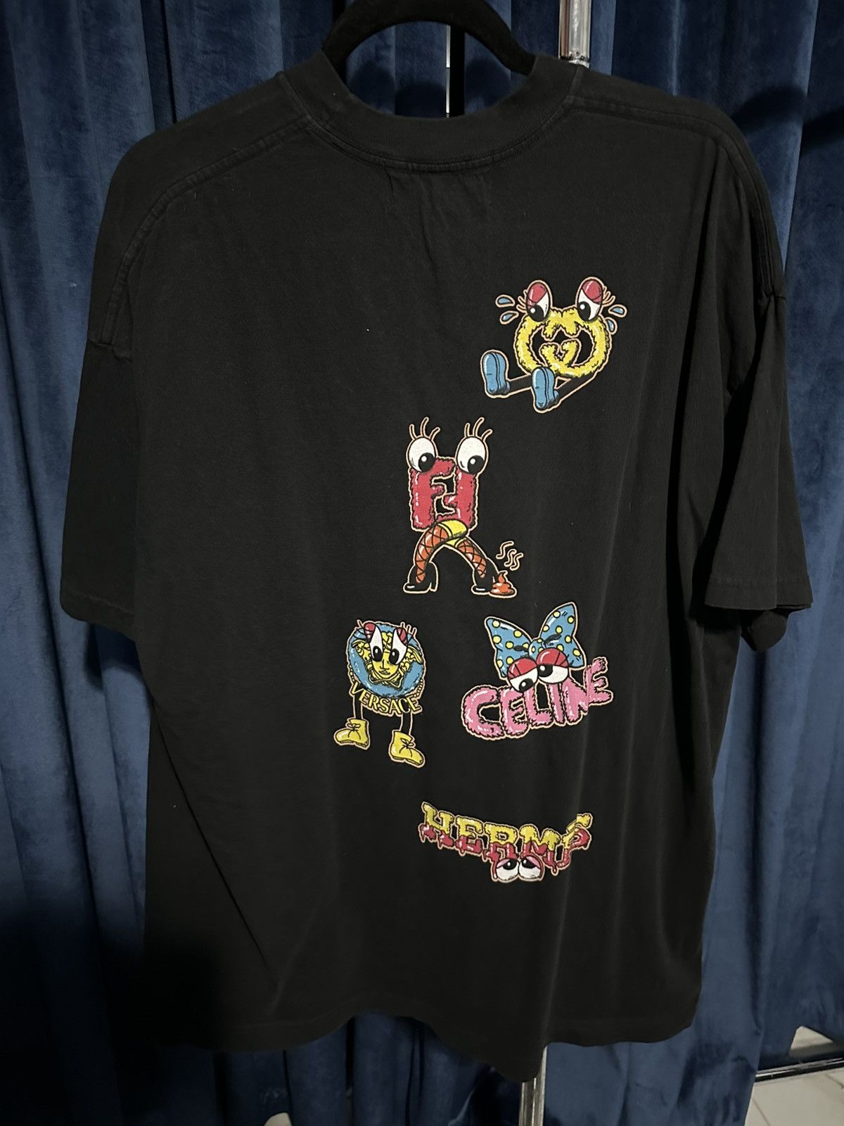 DOMREBEL Domrebel designer logos gemstone shirt Size US XL / EU 56 / 4 - 3 Thumbnail