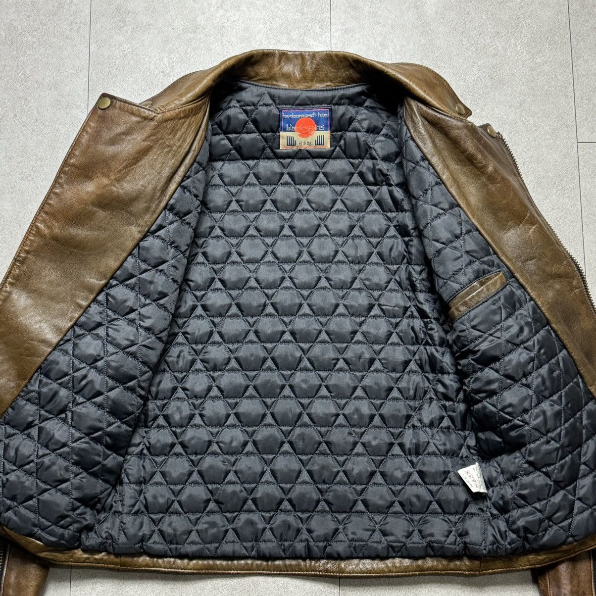 Blackmeans Black means Double Riders Leather Jacket Size US M / EU 48-50 / 2 - 4 Thumbnail
