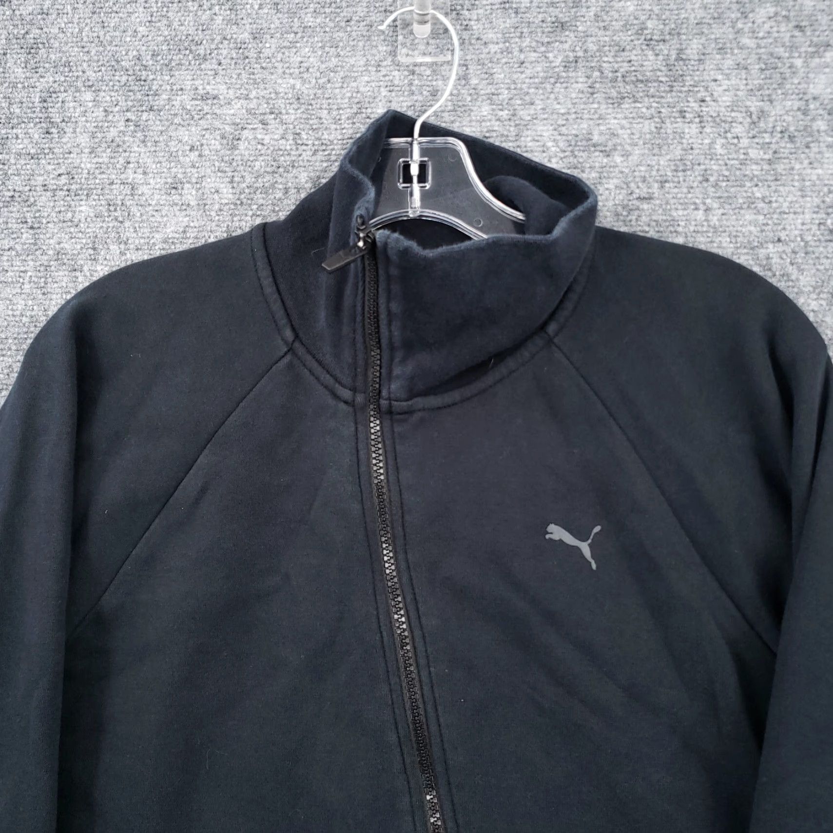 Puma Puma Sweatshirt Womens L Black Full Zip Dry Cell Active Sportswear Sweatshirt Size L / US 10 / IT 46 - 6 Thumbnail