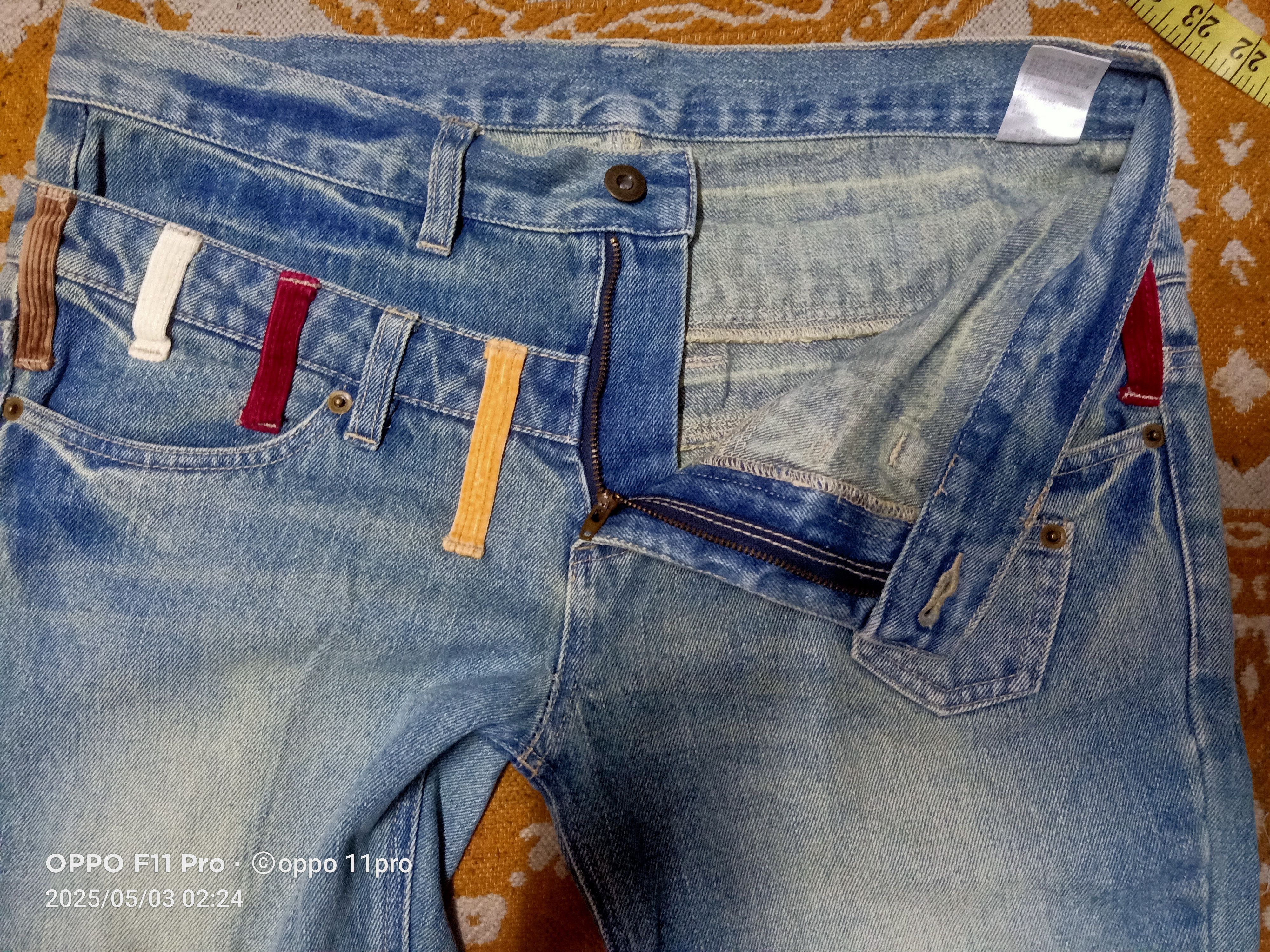 If Six Was Nine × Japanese Brand × Le Grande Bleu (L.G.B.) Unbrand Double Waist Flare Denim Size US 34 / EU 50 - 6 Thumbnail