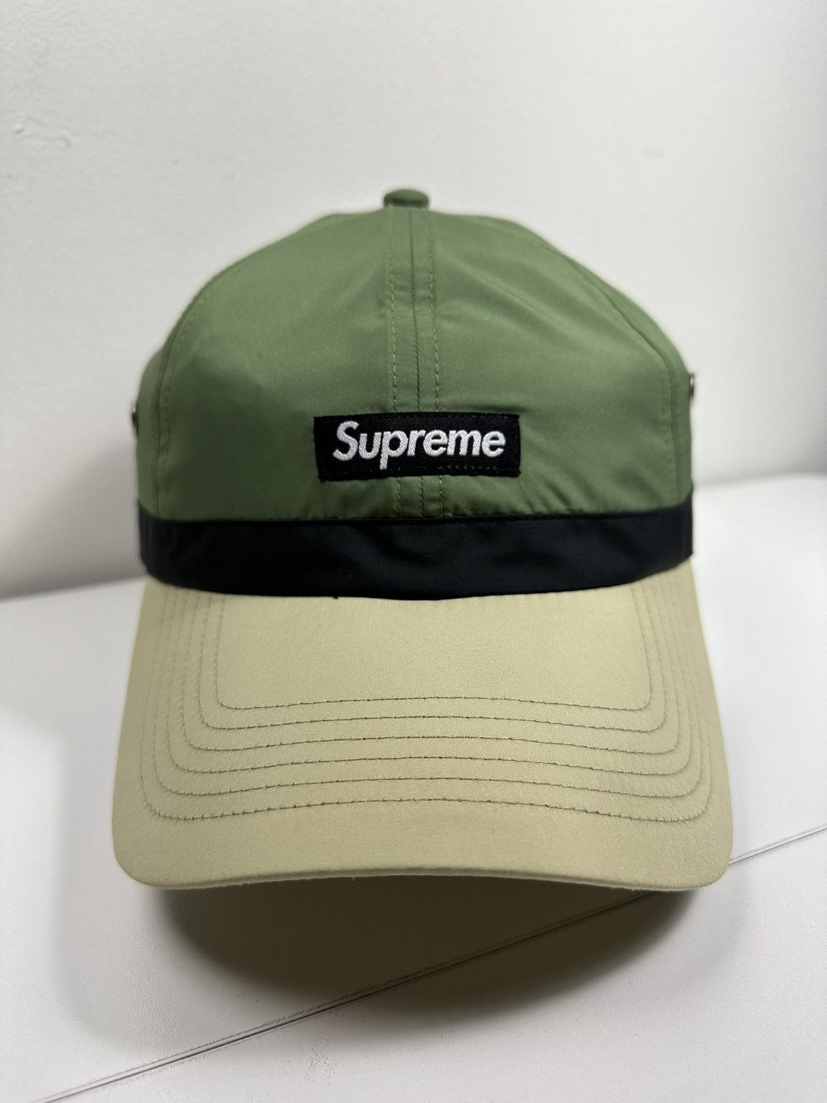 Supreme Supreme Crown Band Nylon 6-Panel Cap Hat Size ONE SIZE - 1 Thumbnail