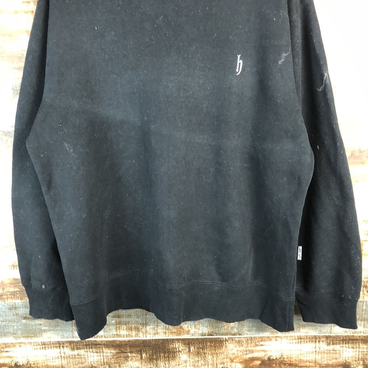 Japanese Brand Hurley black Sweatshirt #A1909 Size US L / EU 52-54 / 3 - 6 Thumbnail