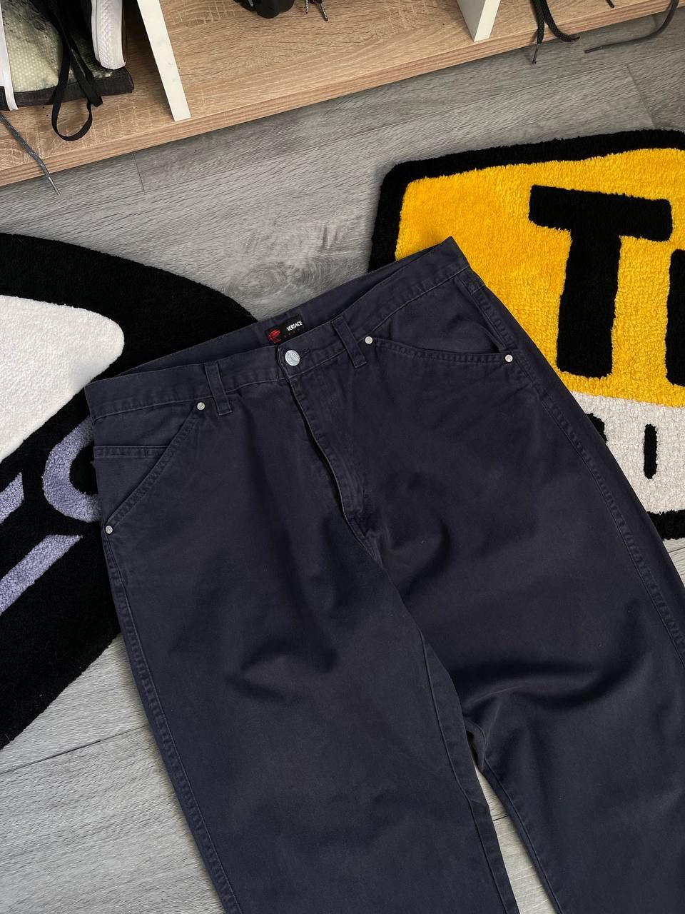 Versace × Vintage versace sport rare casual classic jeans pants Size US 34 / EU 50 - 7 Thumbnail