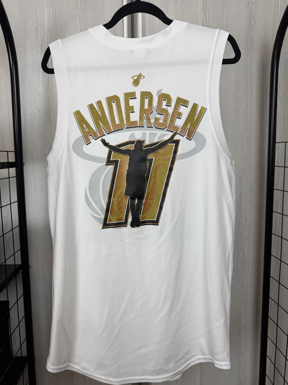 Majestic Majestic #11 Andersen 2013 NBA Champions Miami Heat Jersey Size US M / EU 48-50 / 2 - 8 Thumbnail