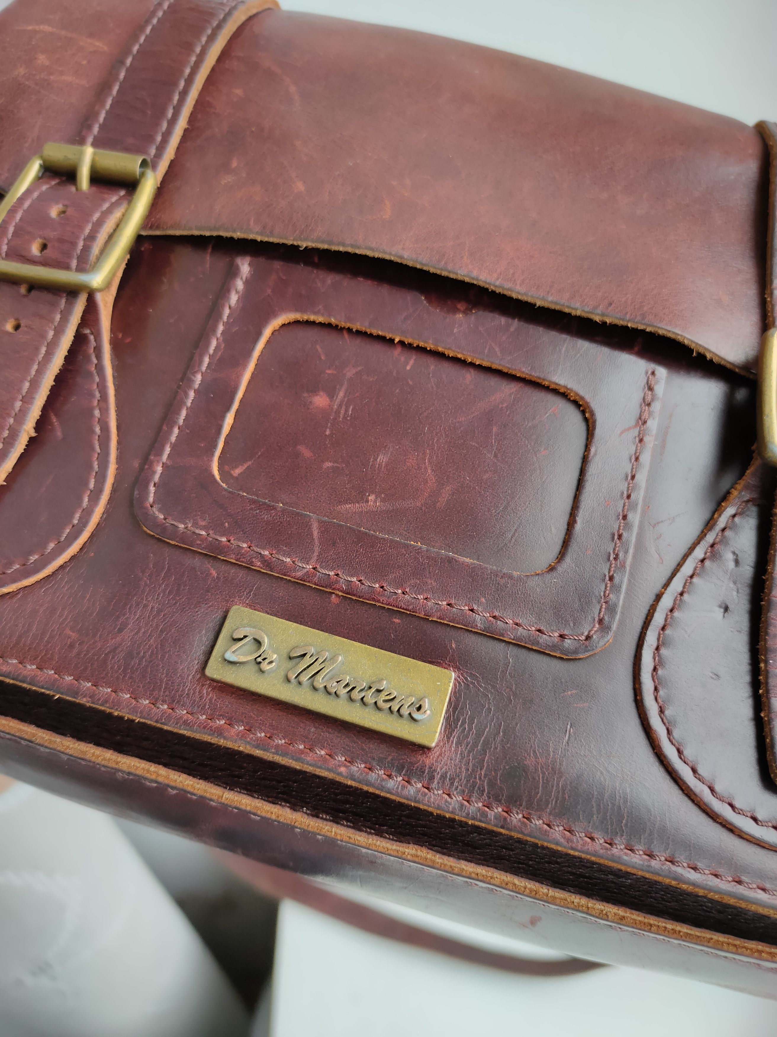 Dr. Martens 🔥Dr. Martens Vintage Leather Bag Shoulder Bag dr martens Size ONE SIZE - 6 Thumbnail