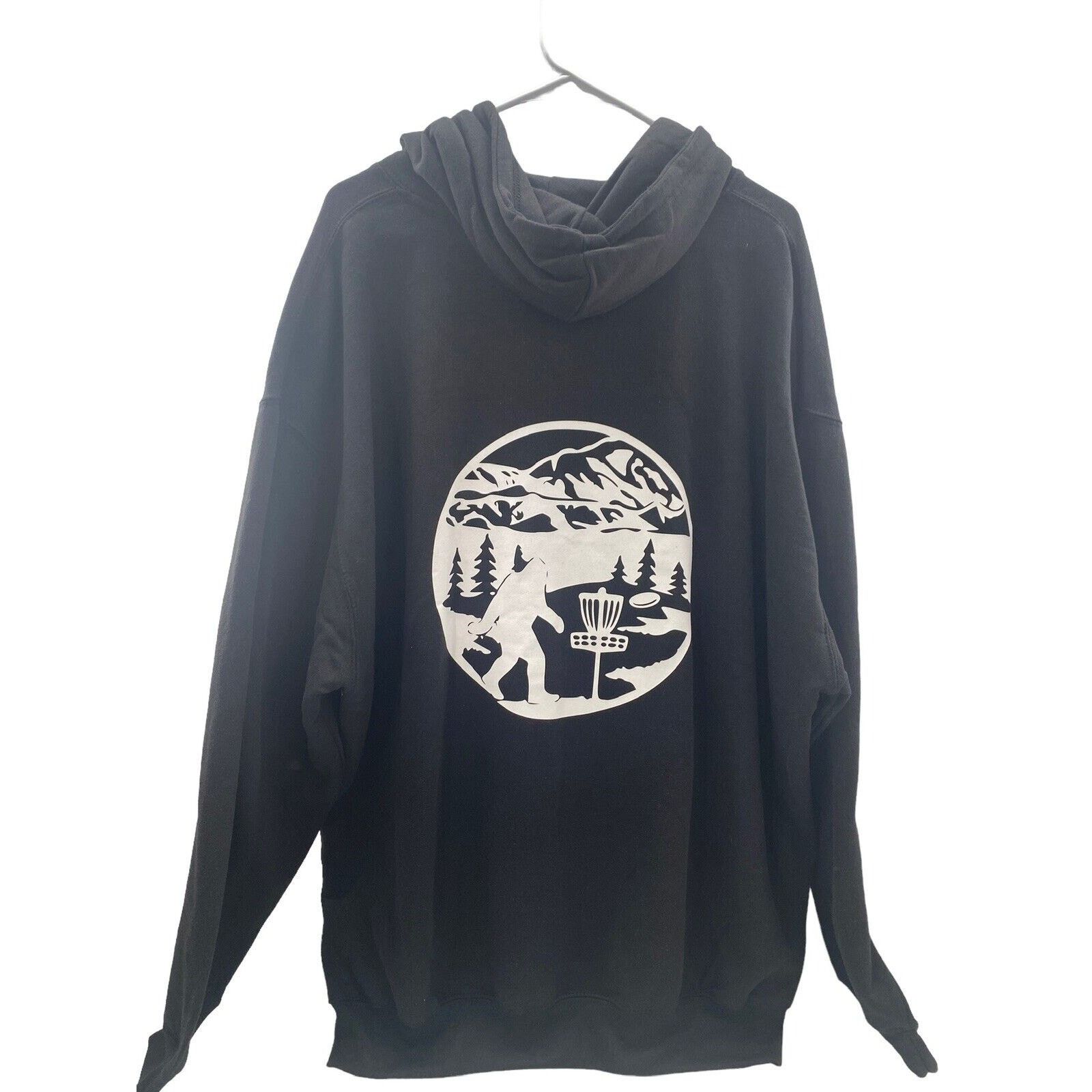 The Unbranded Brand Disc Golf Pullover Hoodie M Dual Logo Double SASQUATCH Size US M / EU 48-50 / 2 - 1 Thumbnail