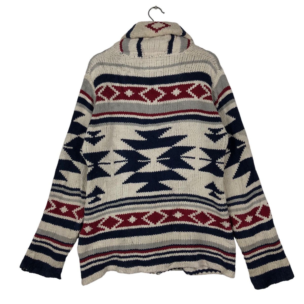 Japanese Brand 🔥Double Collar Anti Ballistic Navajo Aztec Design Size US L / EU 52-54 / 3 - 7 Thumbnail
