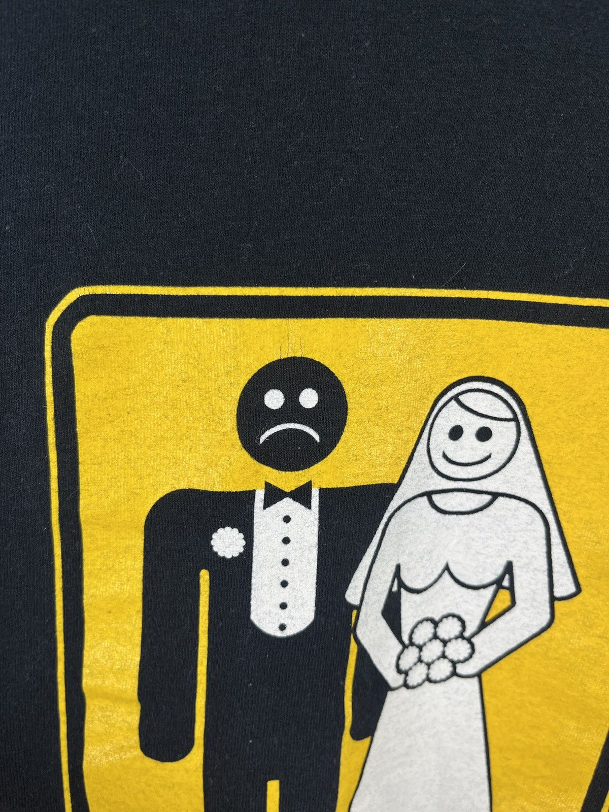 Other Vintage Game Over Married Dead Life Funny Humor Black Size US M / EU 48-50 / 2 - 3 Thumbnail
