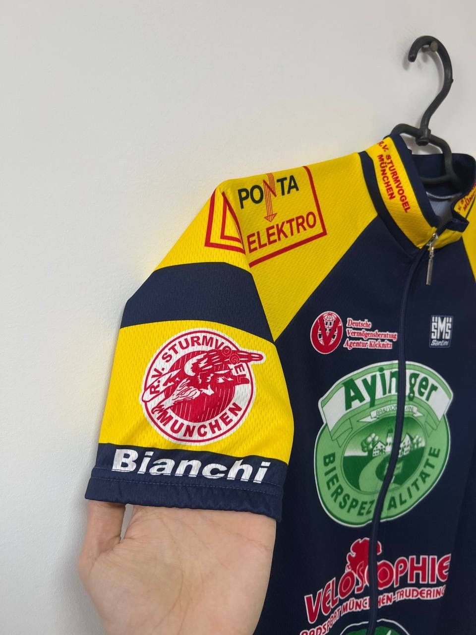 Other Vintage Sms Santini Cycling Jersey Bicycle Shirt Italy L Size US L / EU 52-54 / 3 - 3 Thumbnail