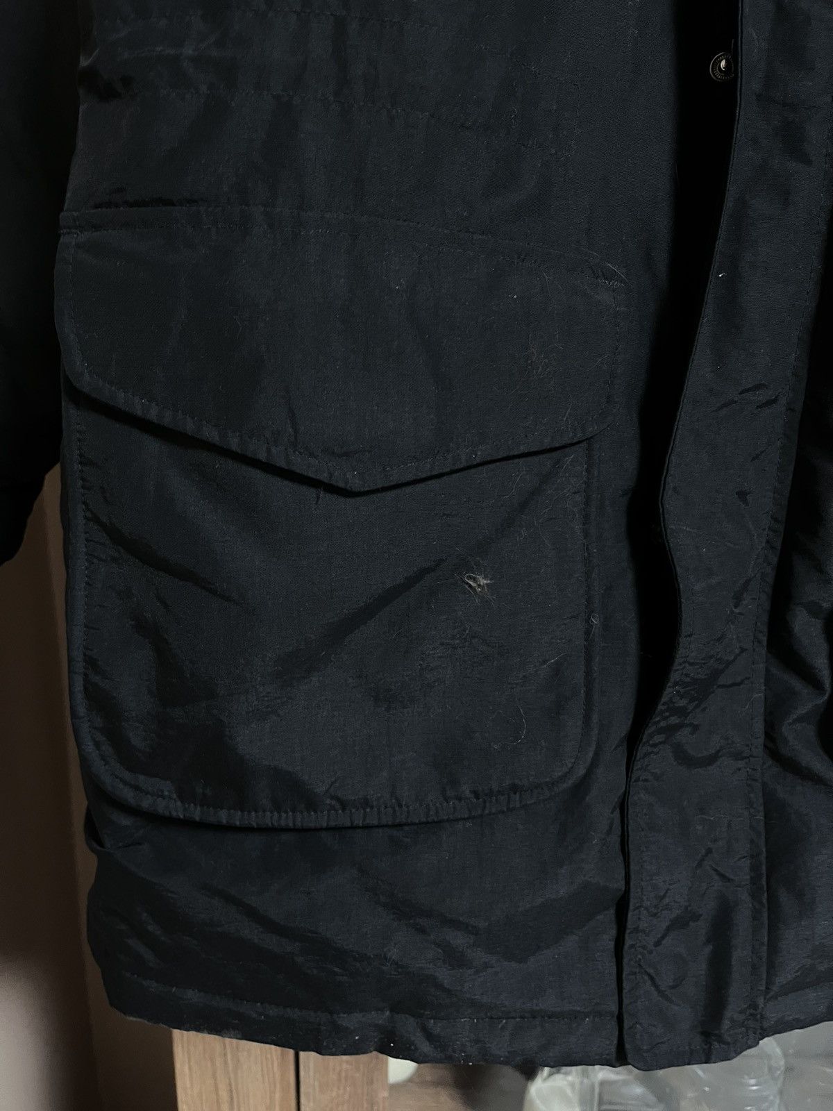 Schott SCHOTT Goose Feather Down Puffer Insulated Jacket Black XL Size US XL / EU 56 / 4 - 7 Thumbnail