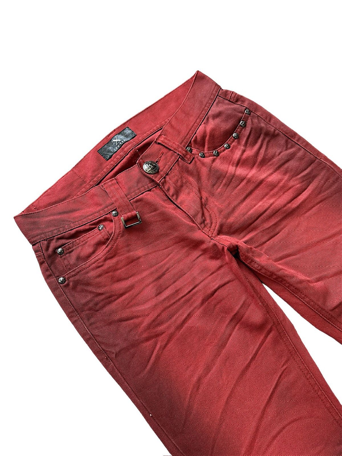 Other A/W2004 Xfrm trompe l'oeil v-kei rocker jeans Size US 31 - 5 Thumbnail