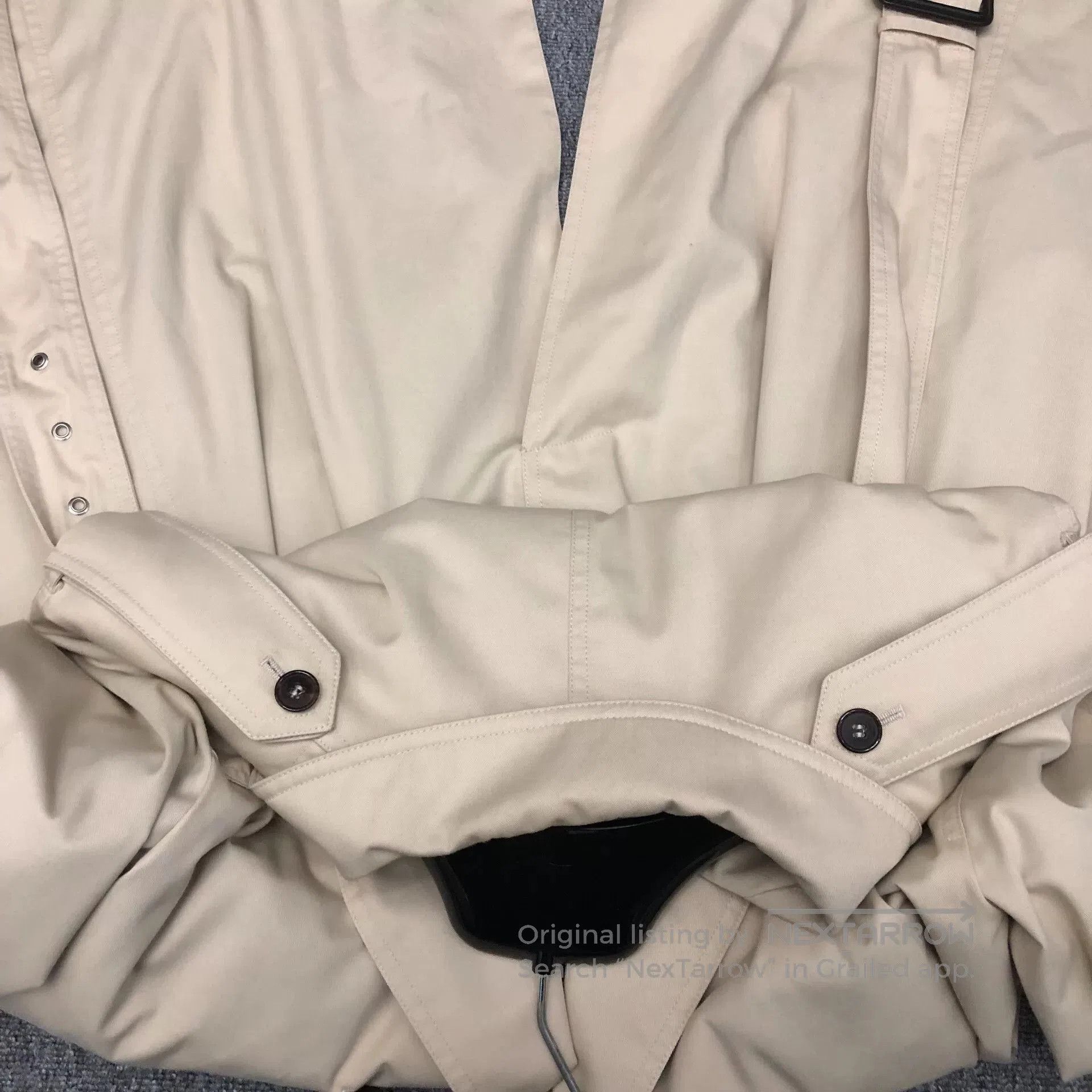 Saint Laurent Paris Saint Laurent 16FW Khaki Trench Coat. Size US S / EU 44-46 / 1 - 3 Thumbnail