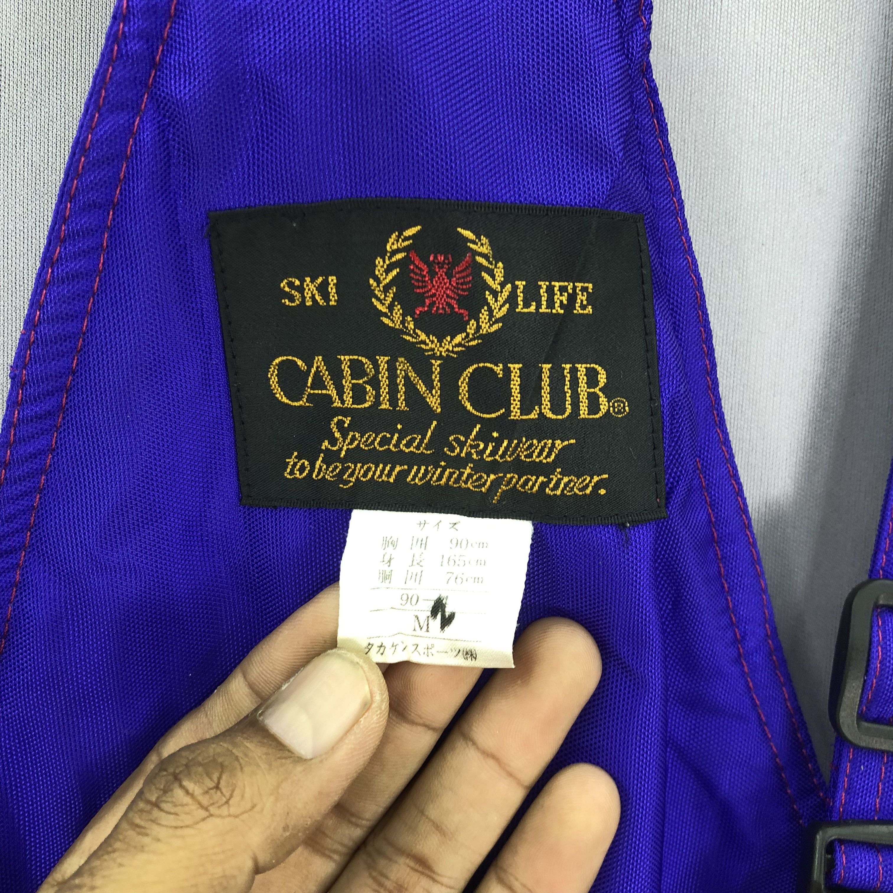 Vintage Vintage 90s Cabin Club Ski Overalls Snowboards Ski Wear Pant Size US 30 / EU 46 - 10 Thumbnail