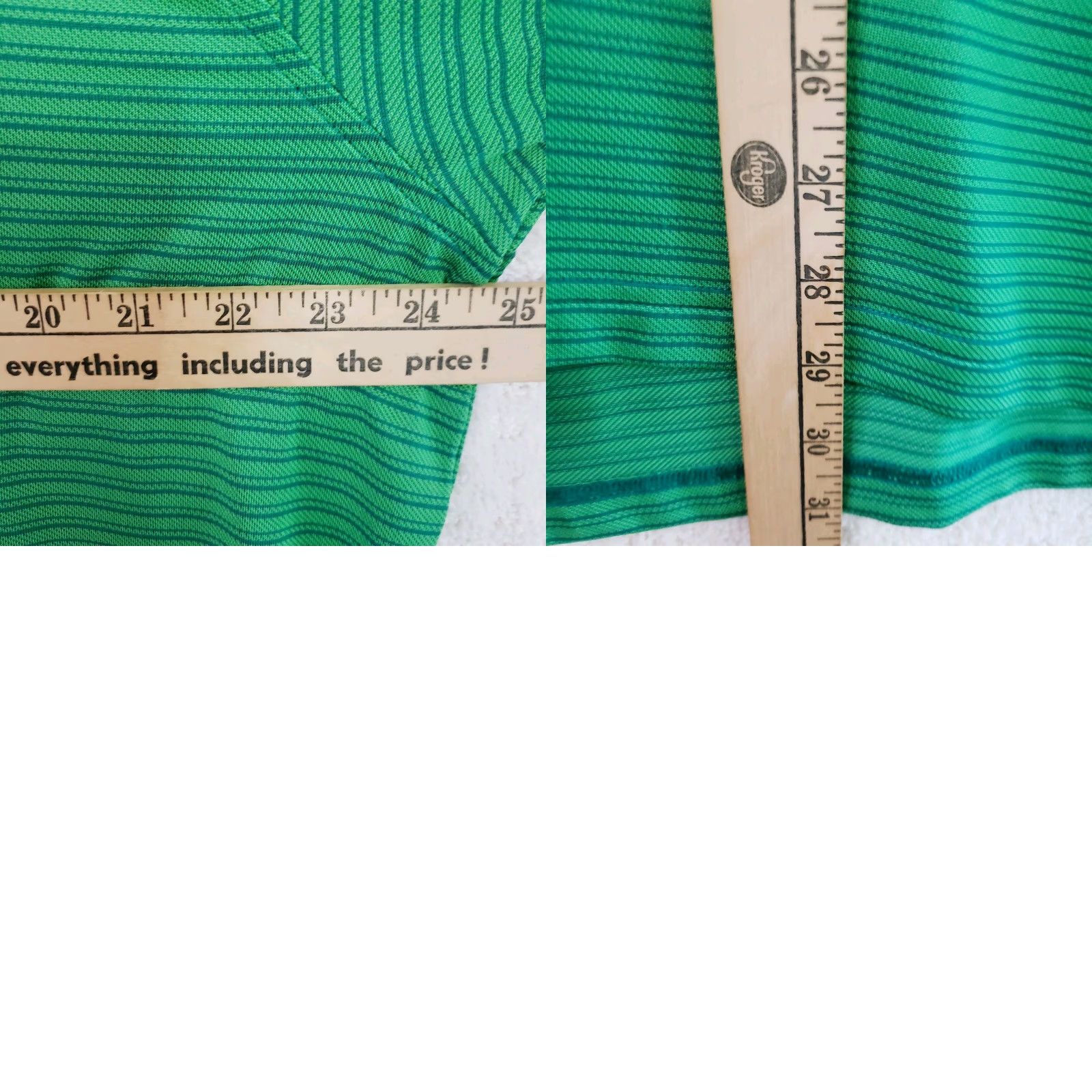 Under Armour Under Armour Men’s XL Heat Gear Polo Shirt Loose The Playoff Polo Kelly Green Striped Golf Shirt Size US XL / EU 56 / 4 - 9 Thumbnail