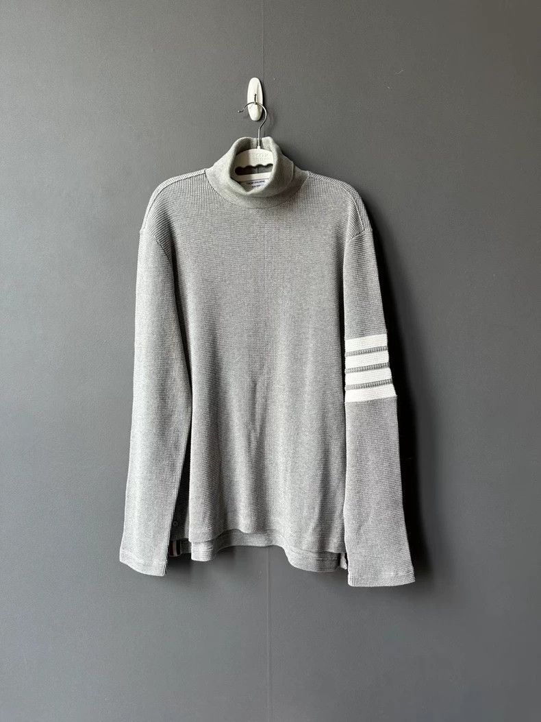 Thom Browne Thom Browne High Neck Long Sleeve Sweatshirt-dmc Size US M / EU 48-50 / 2 - 1 Thumbnail