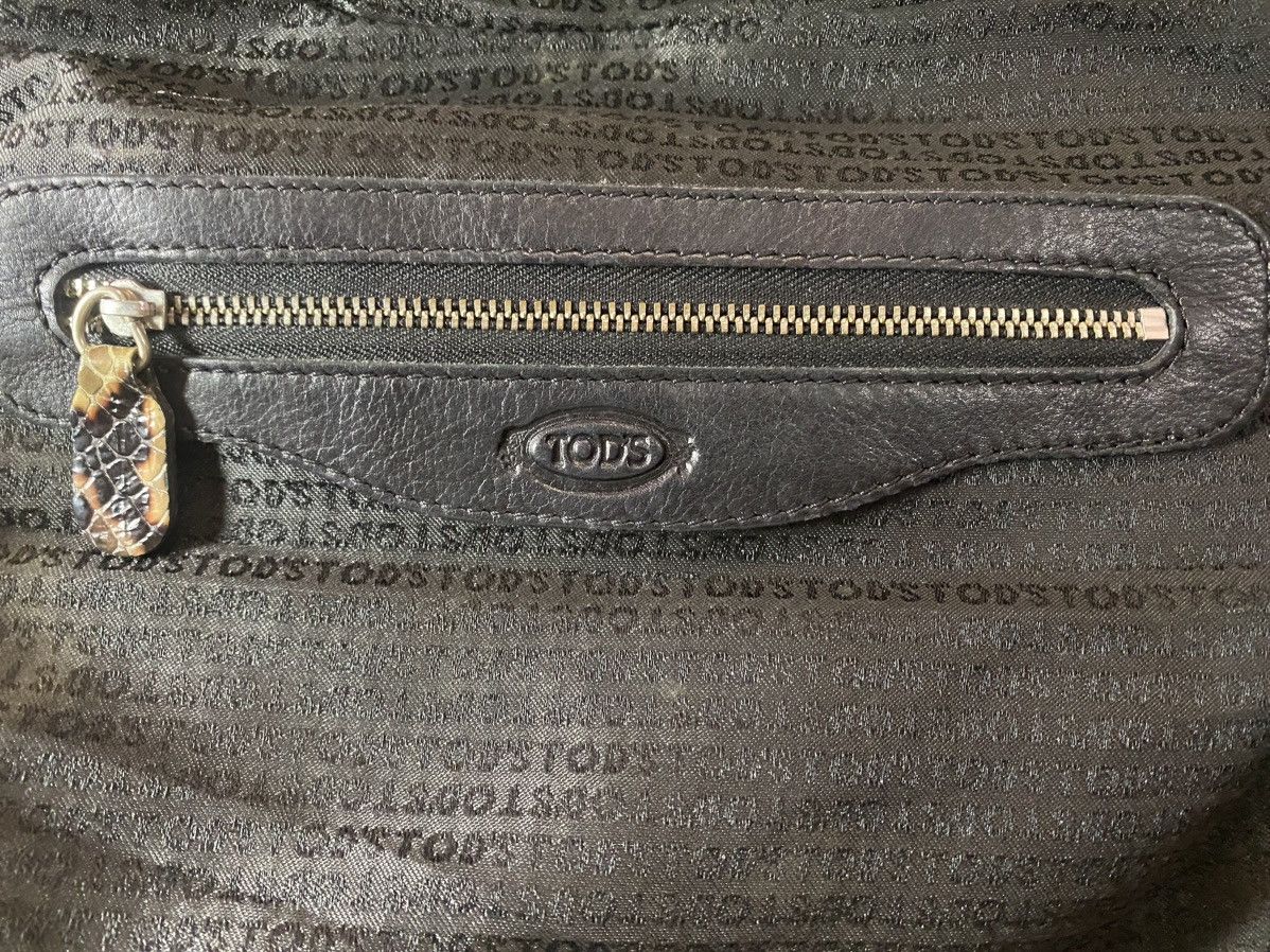 Tod's Tods pyton leather shoulder bag/tote bag Size ONE SIZE - 6 Thumbnail