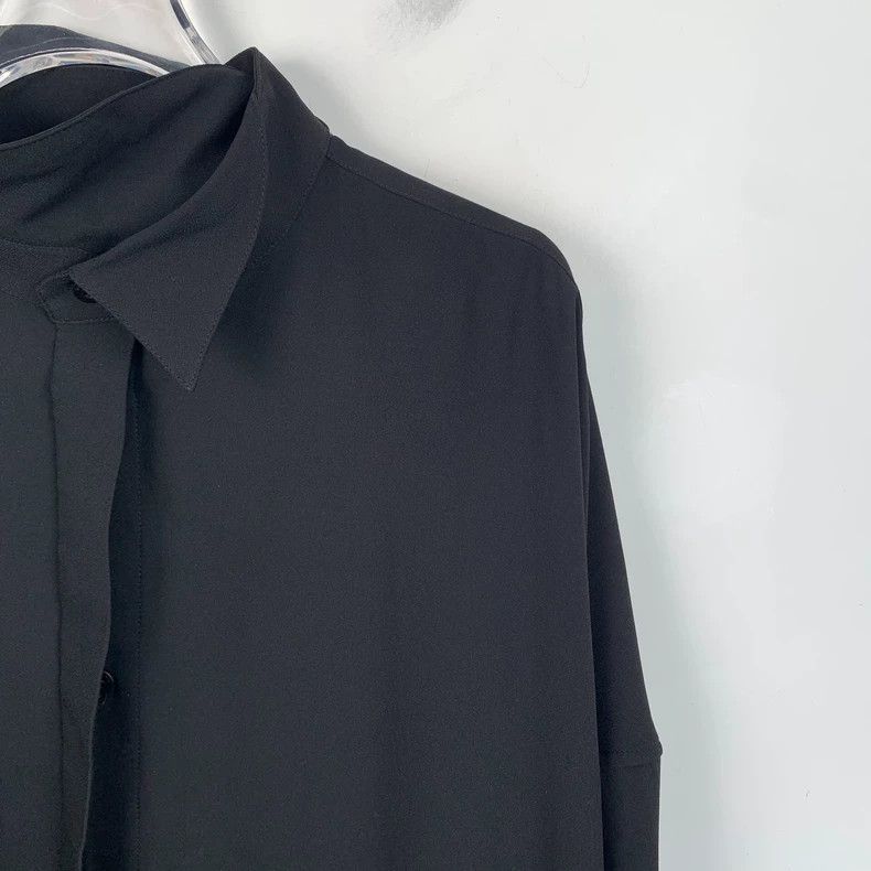 Balenciaga Balenciaga size 38 Long Sleeve Shirt with Black Ribbon Size S / US 4 / IT 40 - 3 Thumbnail