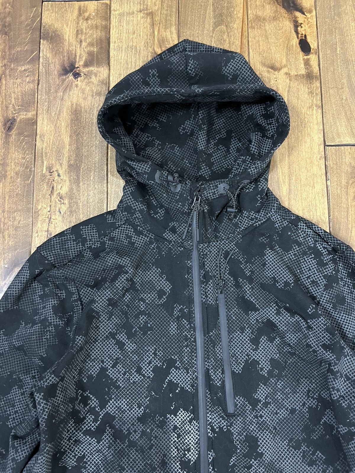 Gap GapFit All-Elements Fleece reflective zip hoodie Size US S / EU 44-46 / 1 - 8 Thumbnail