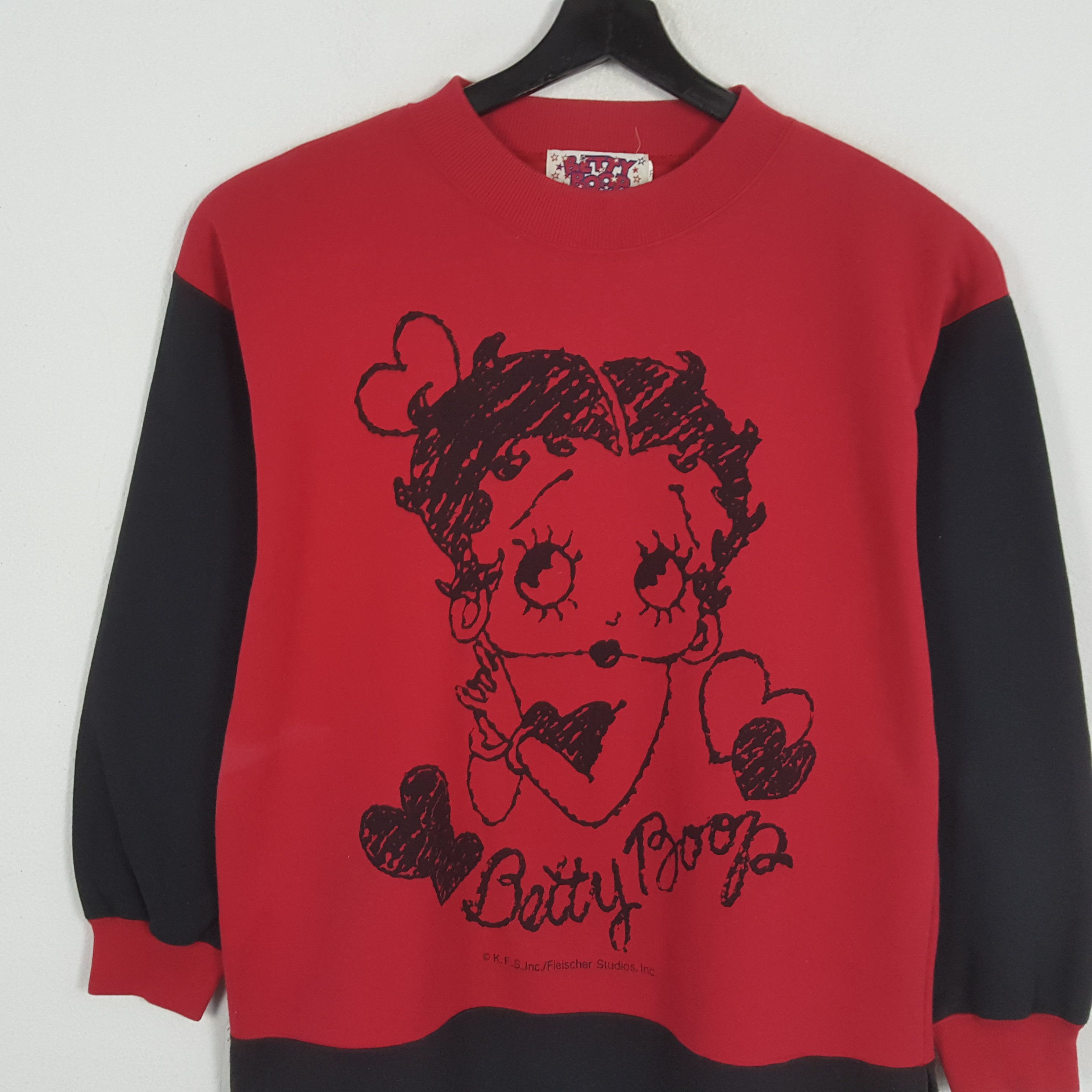 Cartoon Network × Vintage BETTY BOOP Cartoon Character Vintage Sweatshirt Size US M / EU 48-50 / 2 - 2 Thumbnail