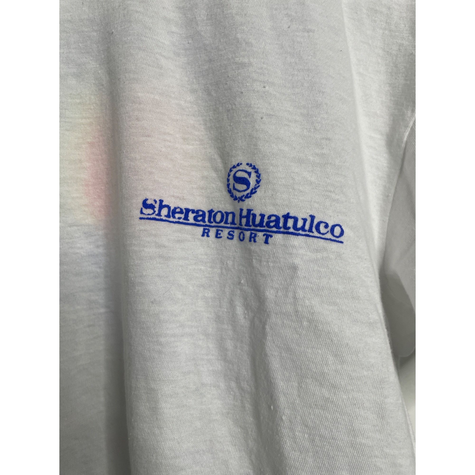 Other RARE Vintage 1991 Solar Eclipse Sheraton Huatulco Resort La Size US L / EU 52-54 / 3 - 5 Thumbnail
