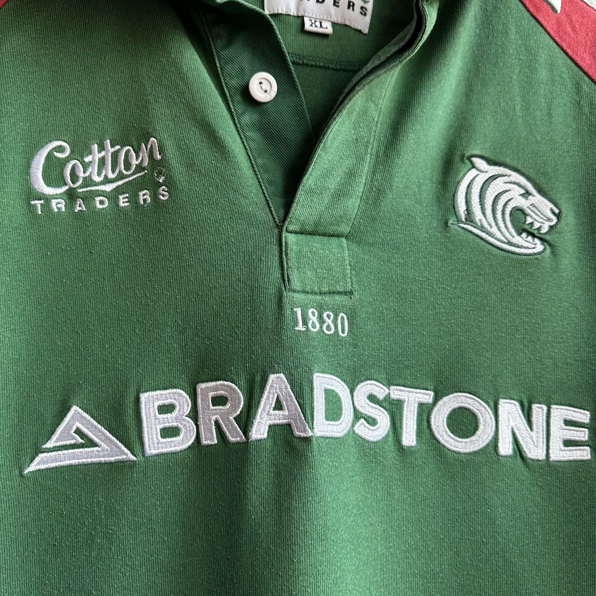 Cotton Traders × Vintage Vintage Leicester Tigers 2003/04 Rugby Shirt Cotton Traders Size US XL / EU 56 / 4 - 4 Thumbnail