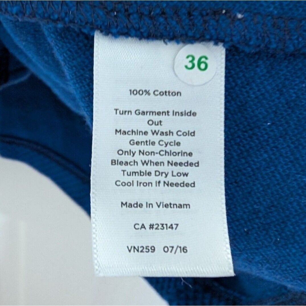 Talbots T by Talbots Moto Zip Sweatshirt Womens Plus Size 2X Blue Size XXL / US 16-18 / IT 52-54 - 7 Thumbnail