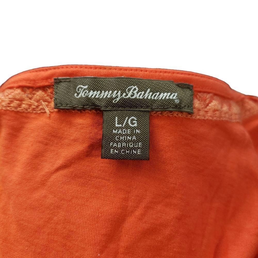 Tommy Bahama CT1083a Tommy Bahama Ladies Scoop Neck Tee with Lace Collar Size S / US 4 / IT 40 - 4 Thumbnail