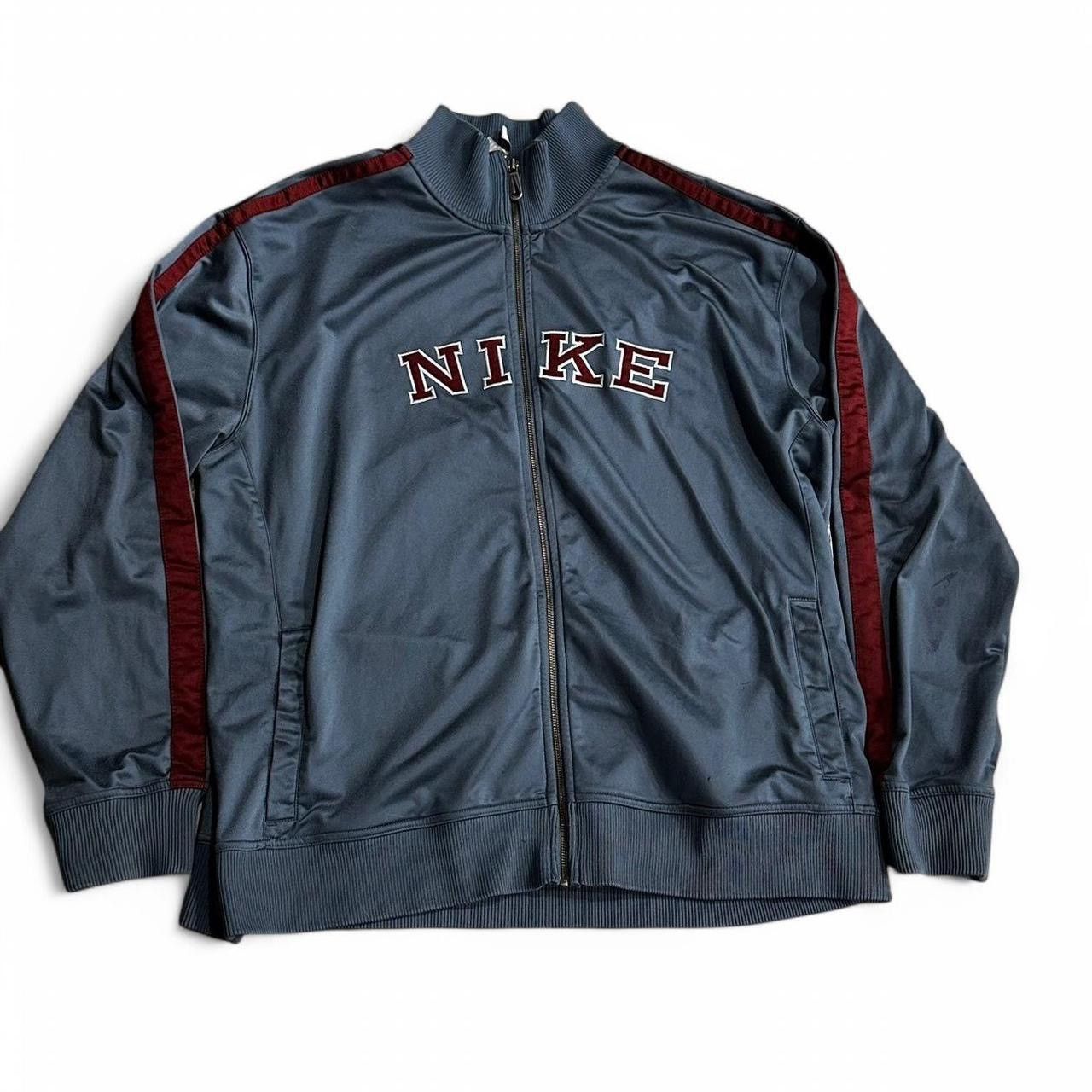 Nike Vintage Nike Track Zip-Up Jacket- Silver Tag Size US XXL / EU 58 / 5 - 1 Thumbnail